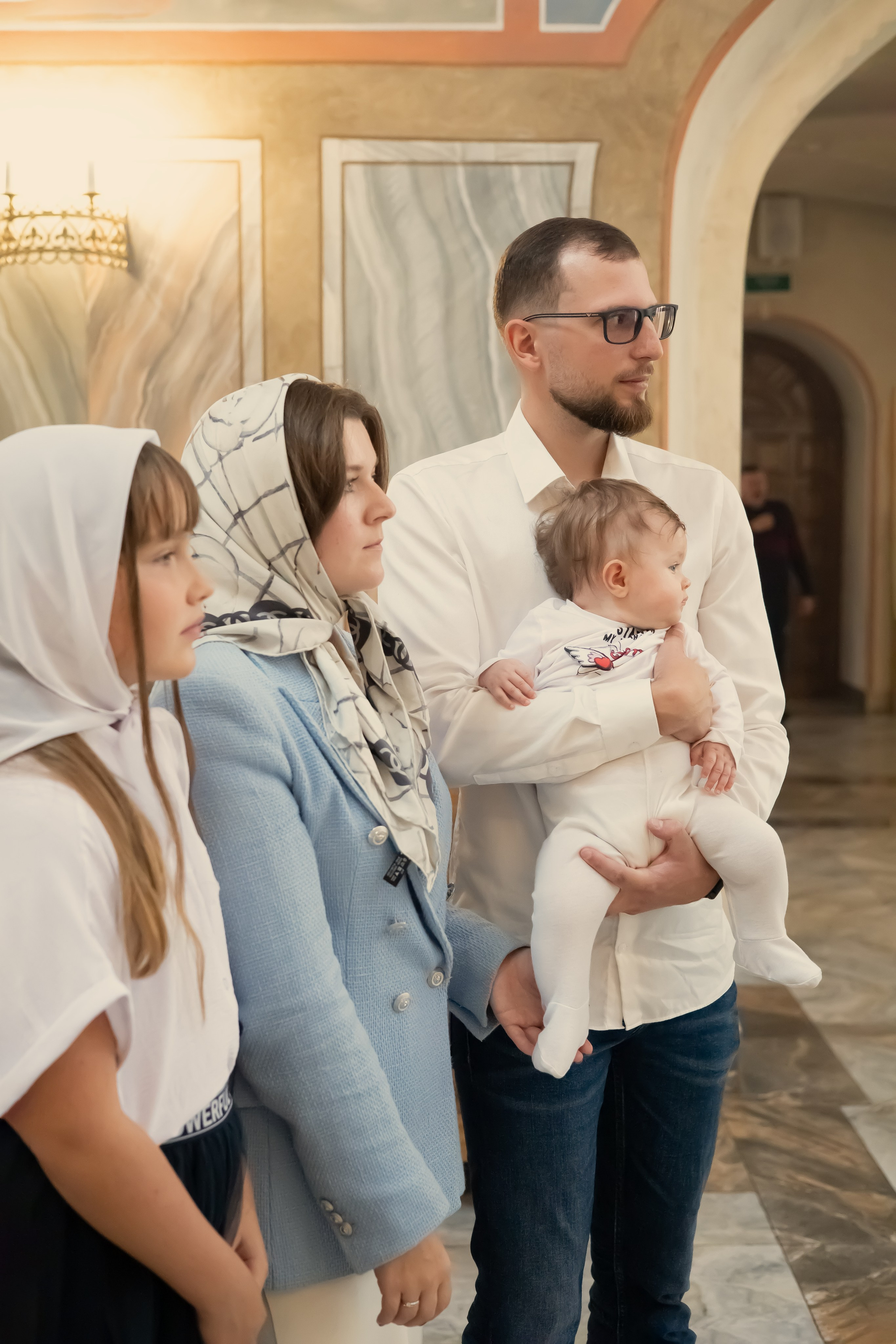 Крестины. Семейная и портретная съёмка в Москве