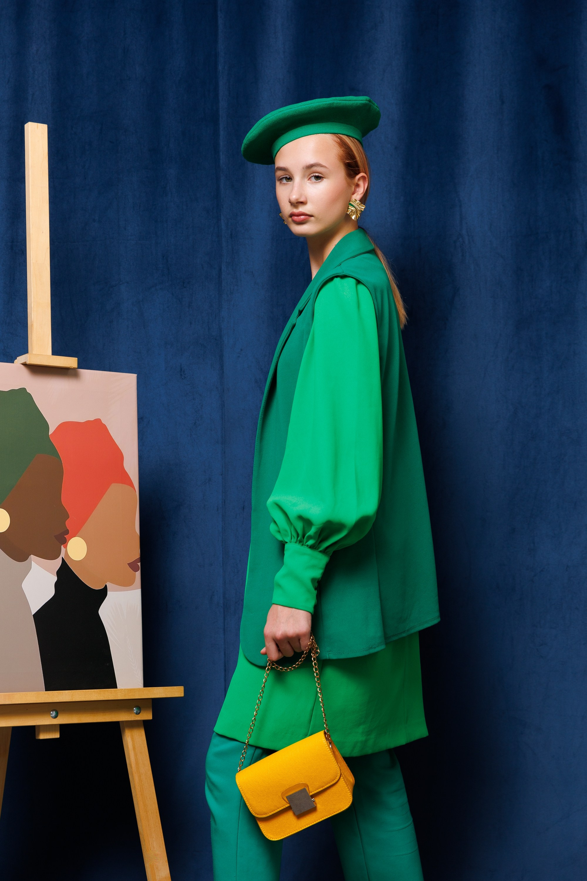 Look book в образе художницы. Натали де Шан | исследователь моды, креативный стратег