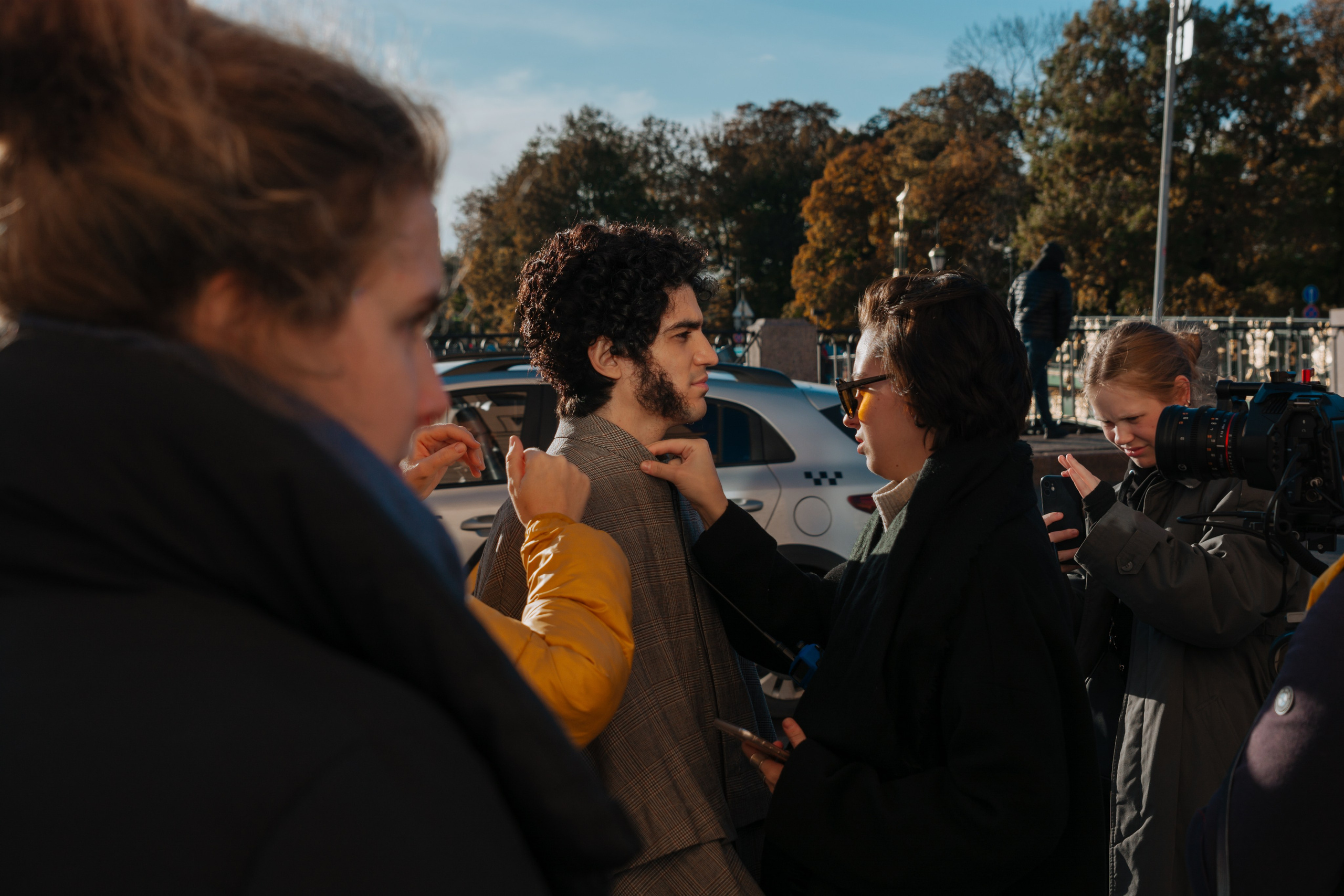 Пушкин в отеле «Оболенский». Съёмка ролика для конкурса. Портретный фотограф в Санкт-Петербурге Дмитриева Наталия