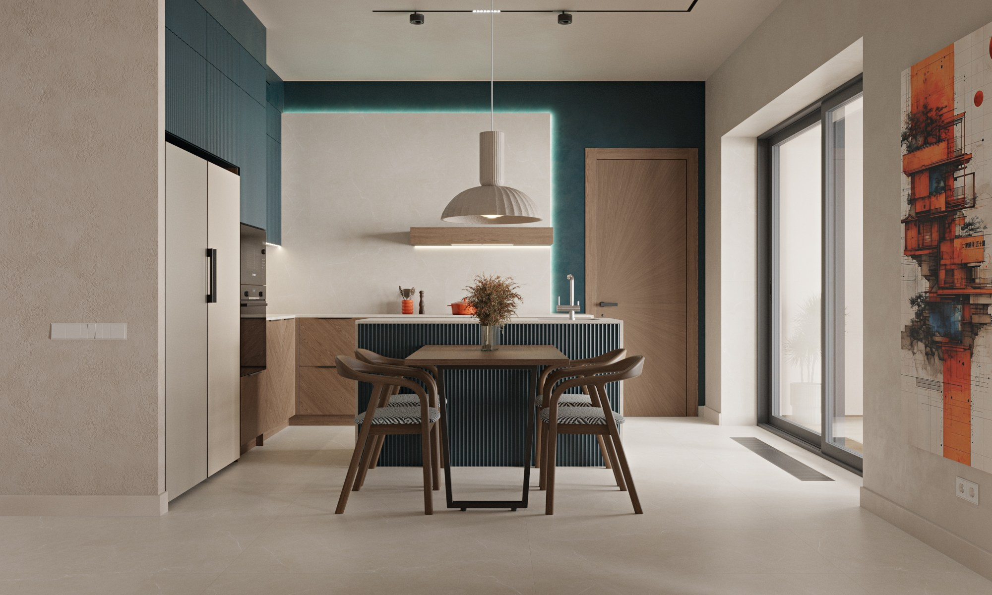 «Донская степь». Студия интерьерной визуализации «ЛИНИИ»