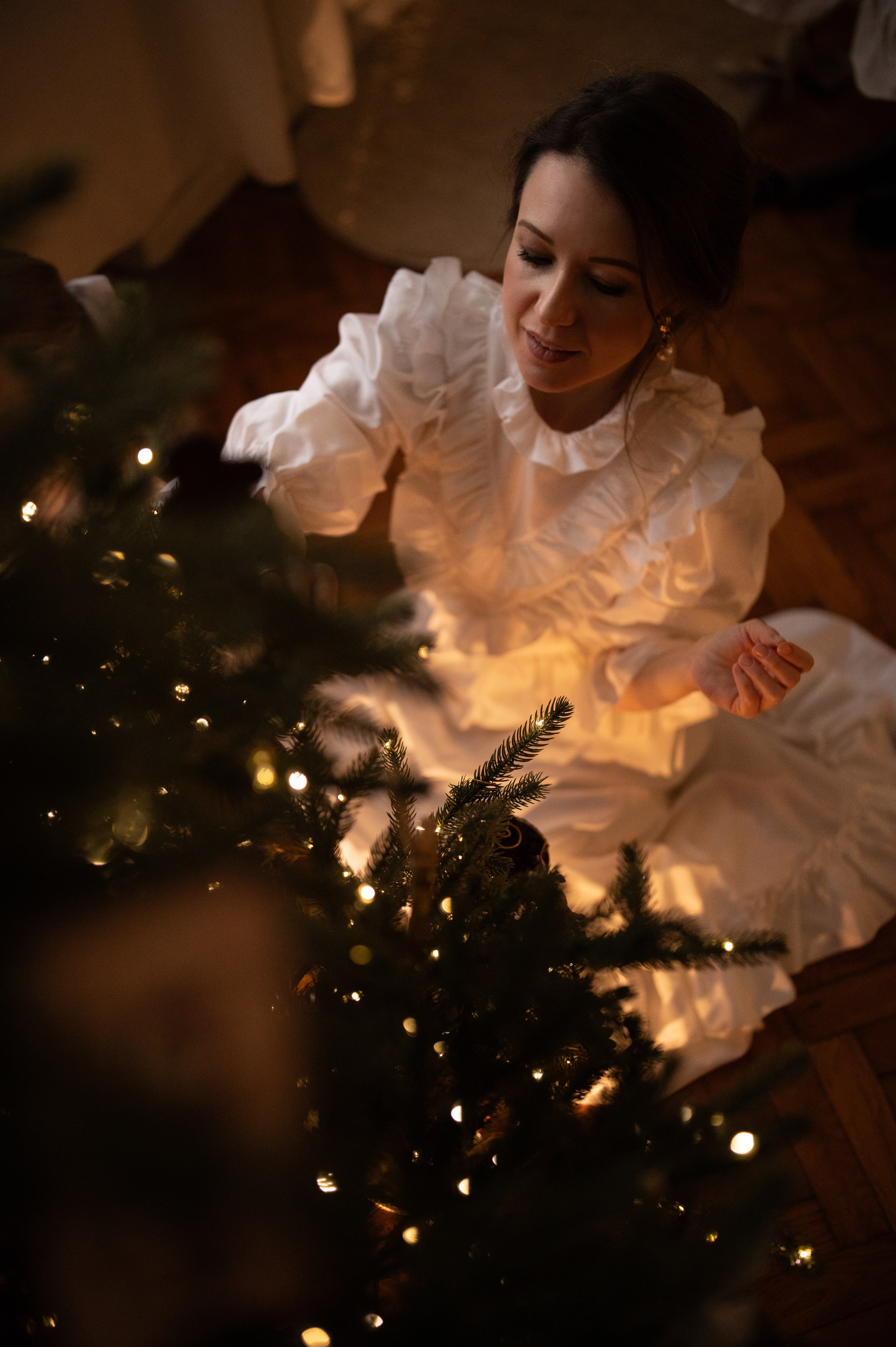 Новый год в винтажном стиле. Семейный и детский фотограф в Москве Анна Оськина
