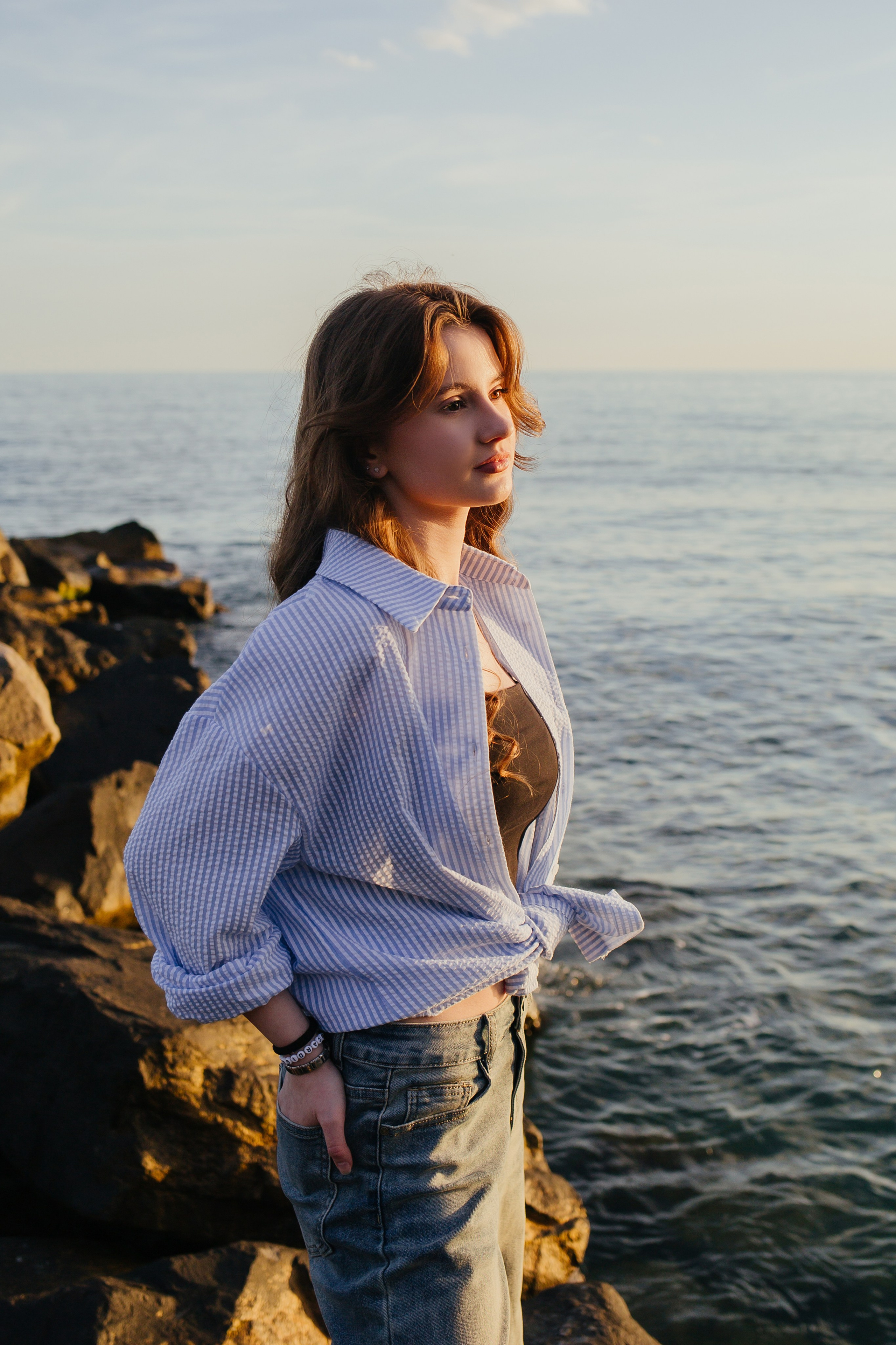 	Фотосессия на закате пляж Красный штурм Сочи