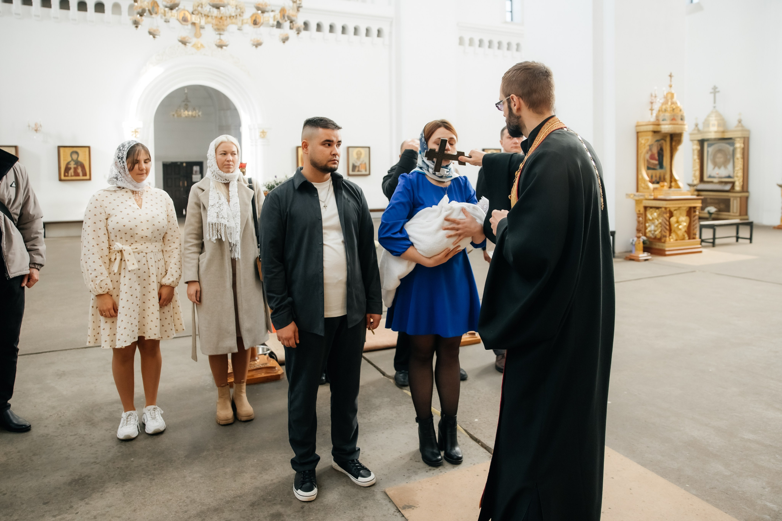 Крещение Мирославы. Храм иконы Божьей Матери «Всех скорбящих Радость». Фотограф ВИКА МЕДУЗА