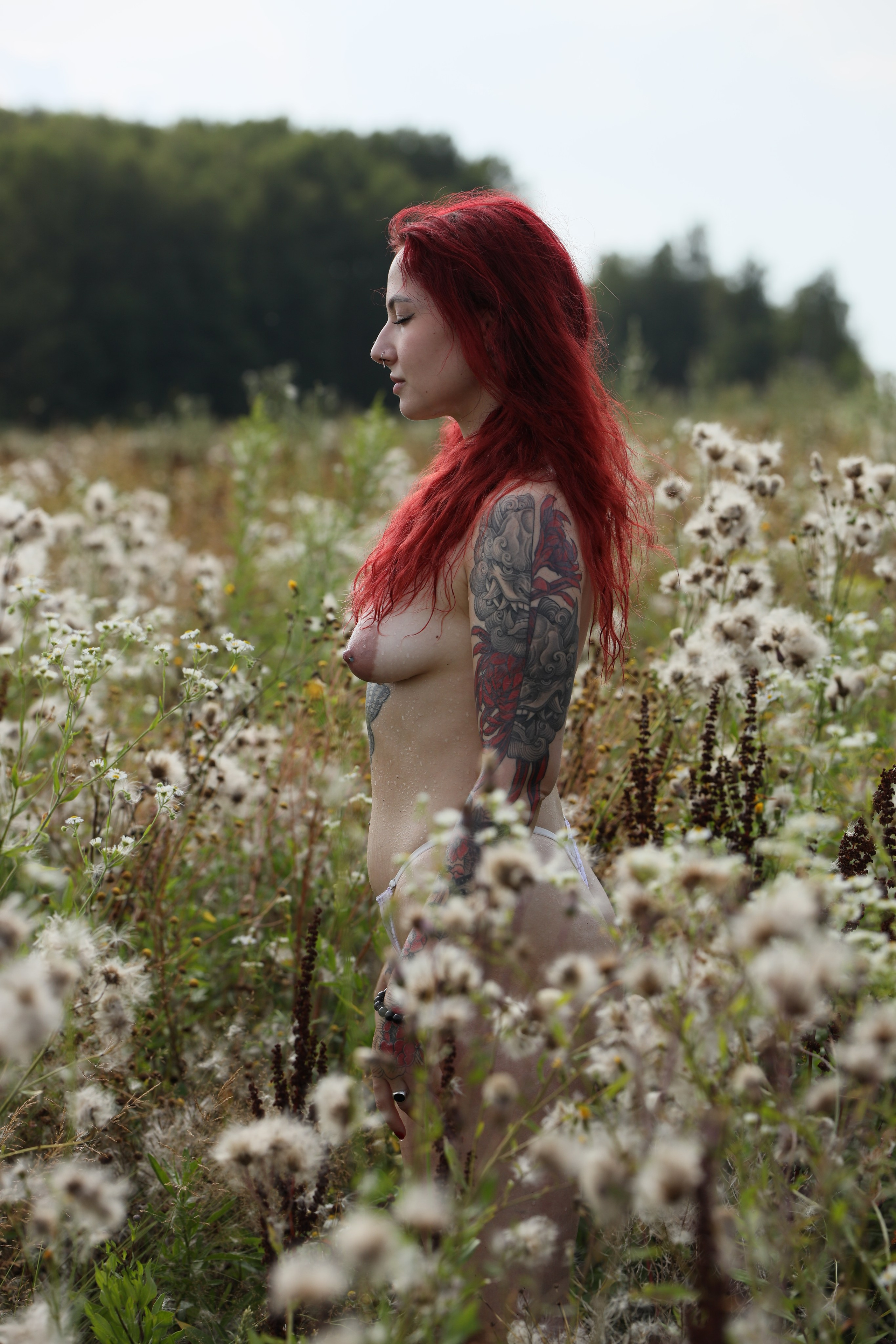 Милана, поле. Фотограф Игорь Михайлов