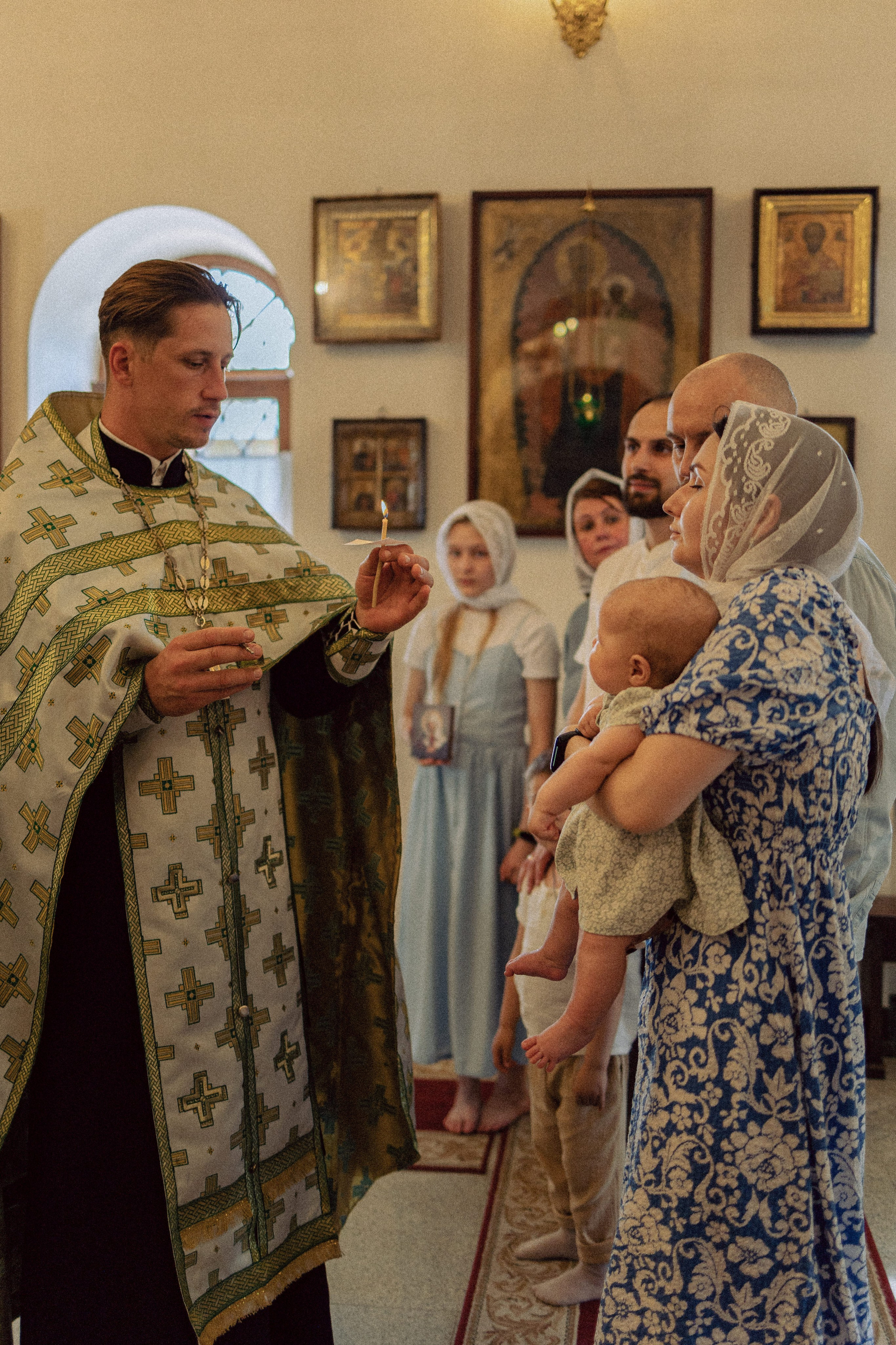 Крещение. Свадебный и портретный фотограф Тюмень