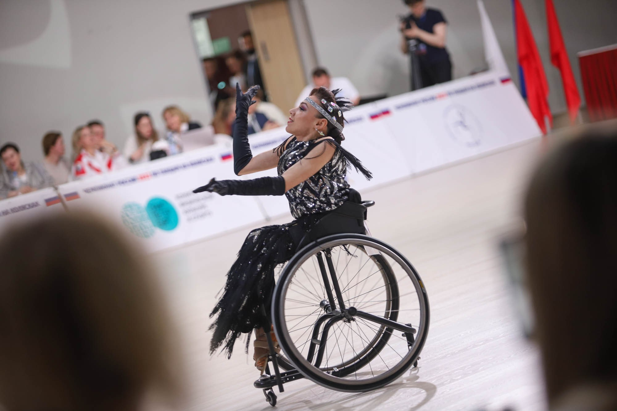 Чемпионат России по танцам на колясках. Фотограф Дарья Попова