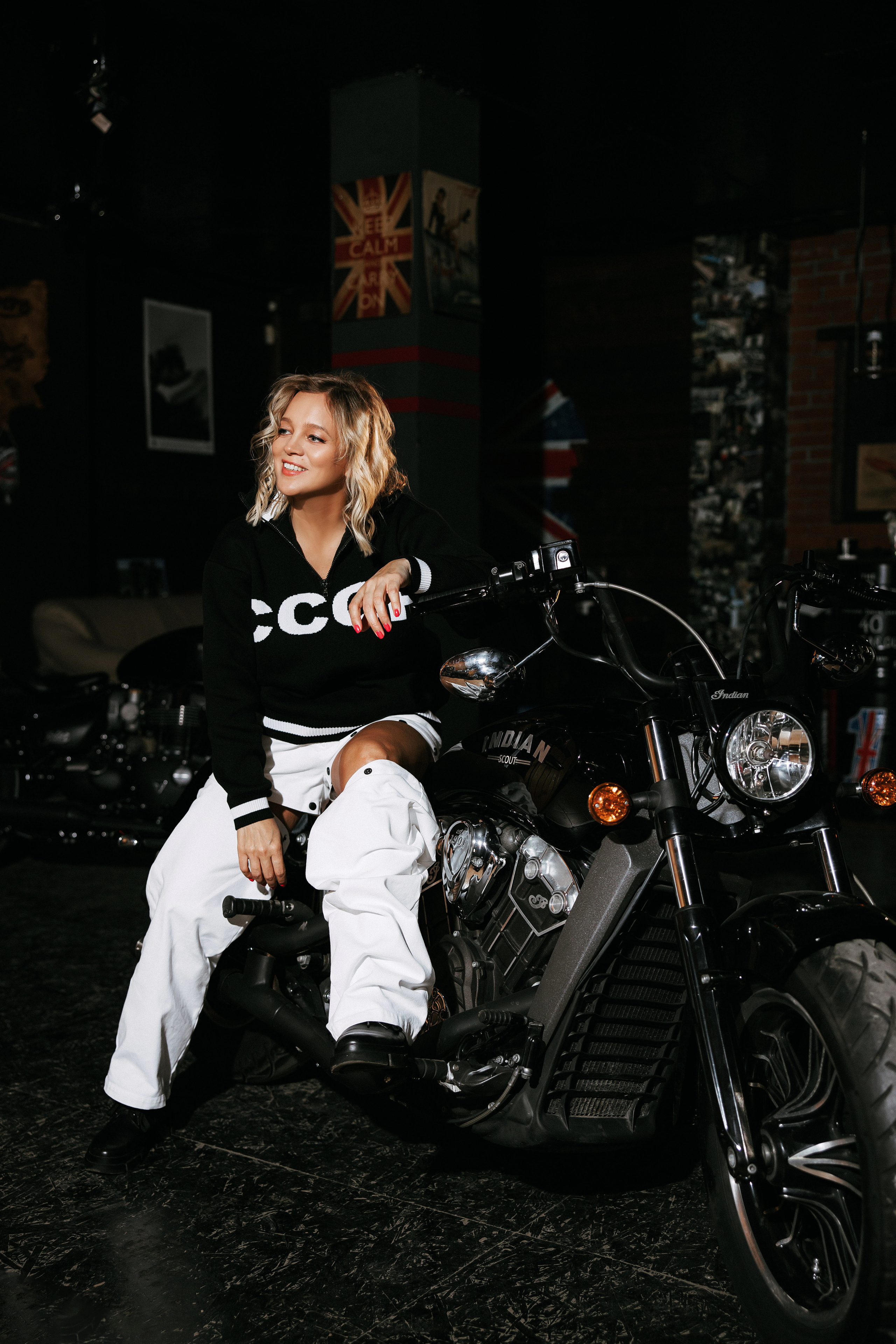 На байке. Свадебный и семейный фотограф Анна Печенкина