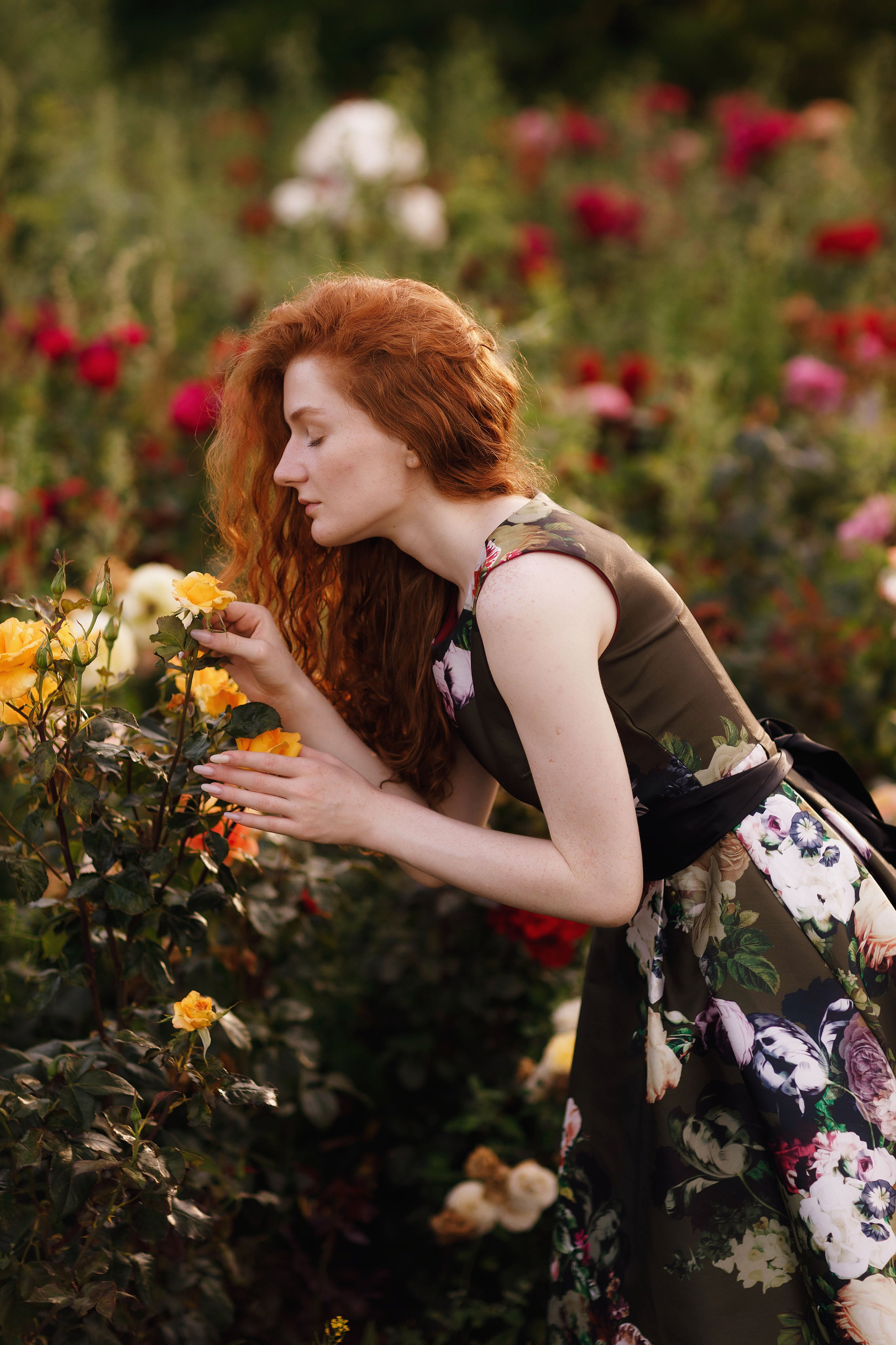 Фотосессия на заливе с Татой в платье от Ирины Павловой. Портретный и репортажный фотограф в Чебоксарах Андриян Чаркин