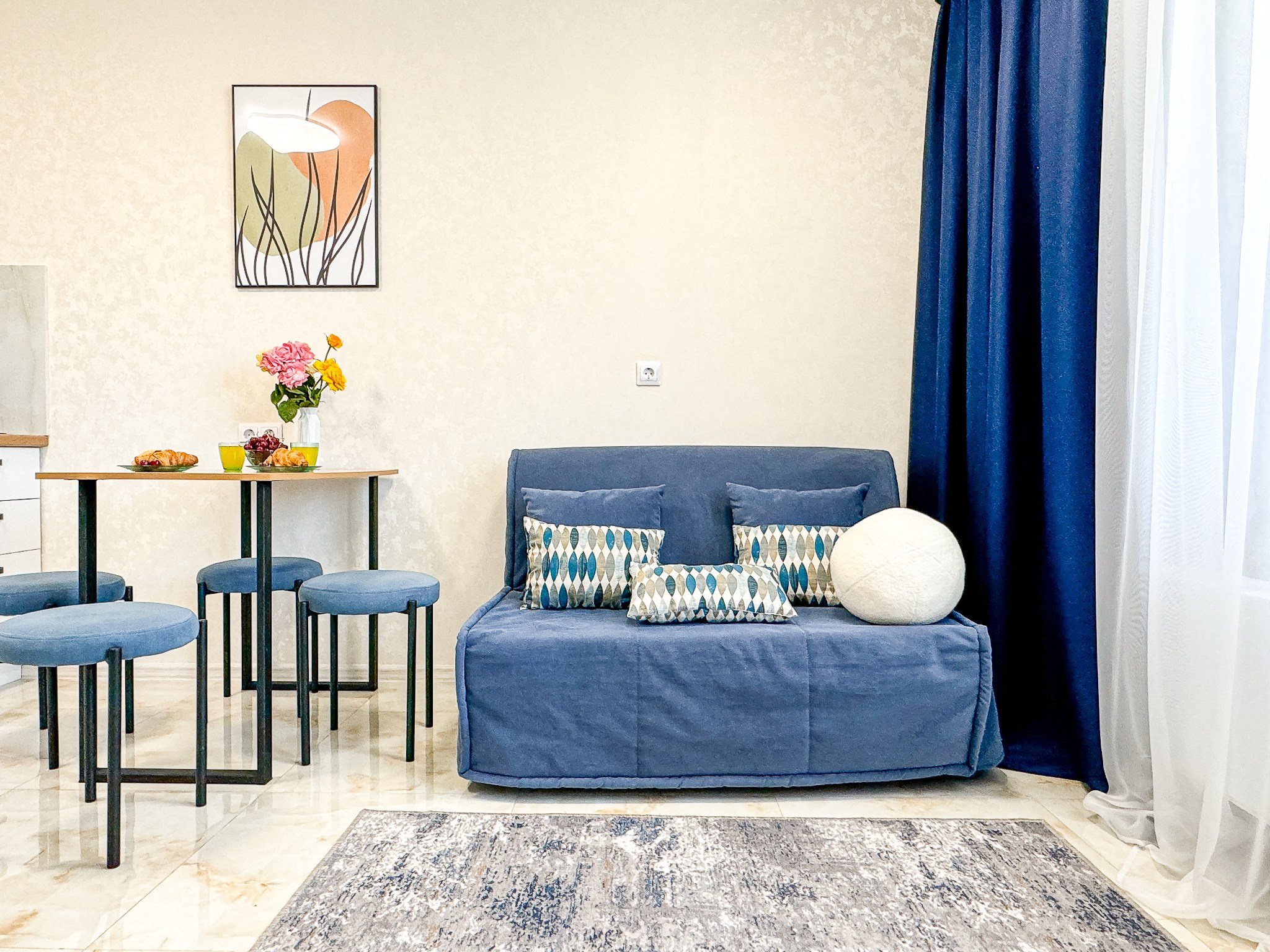 Интерьерная съёмка квартиры. Интерьерный фотограф на побережье Краснодарского края Диана Бажанова