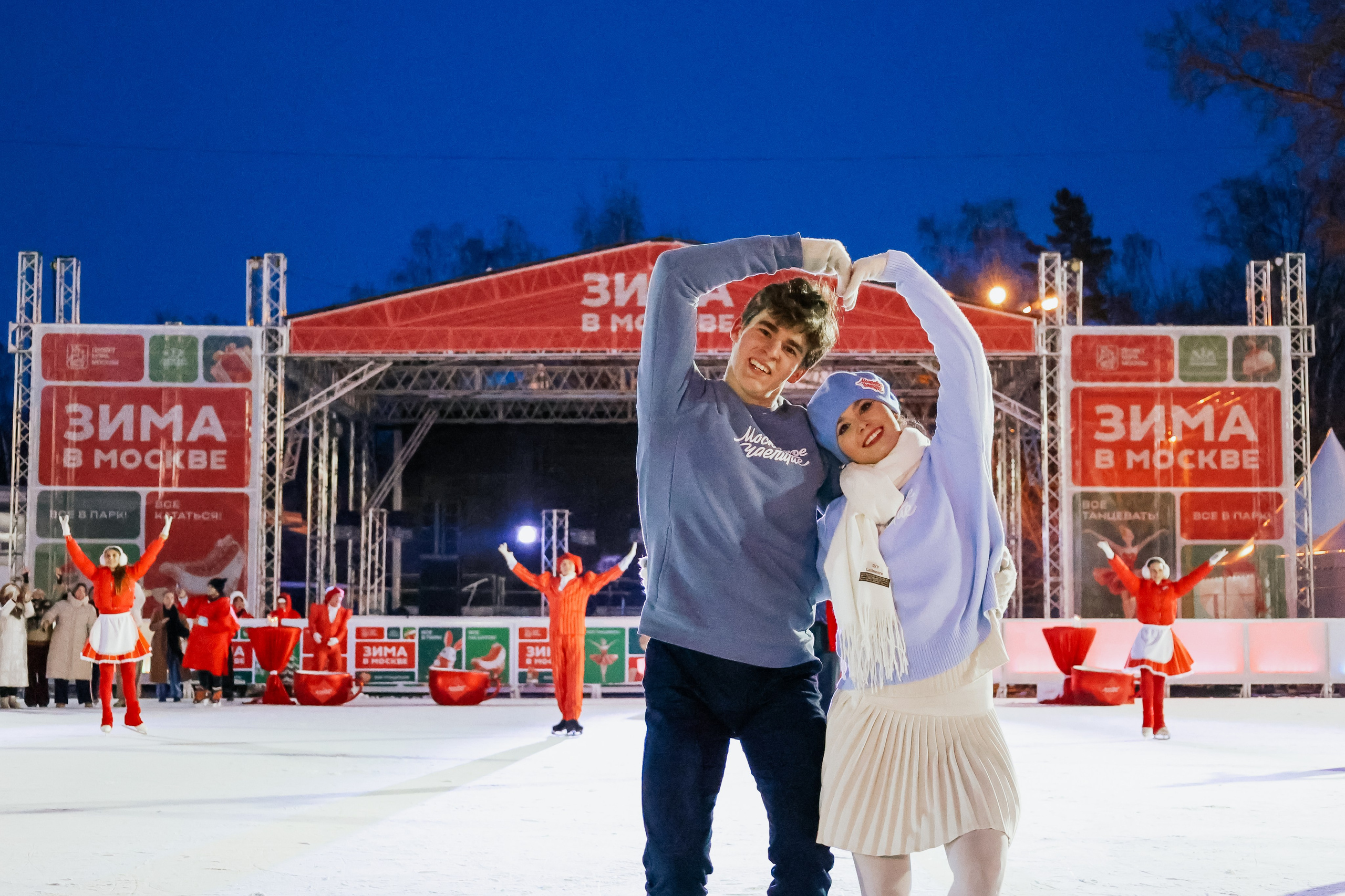 Ледовое шоу Сокольники Московское Чаепитие. Фотограф и видеограф Анна Домашенко