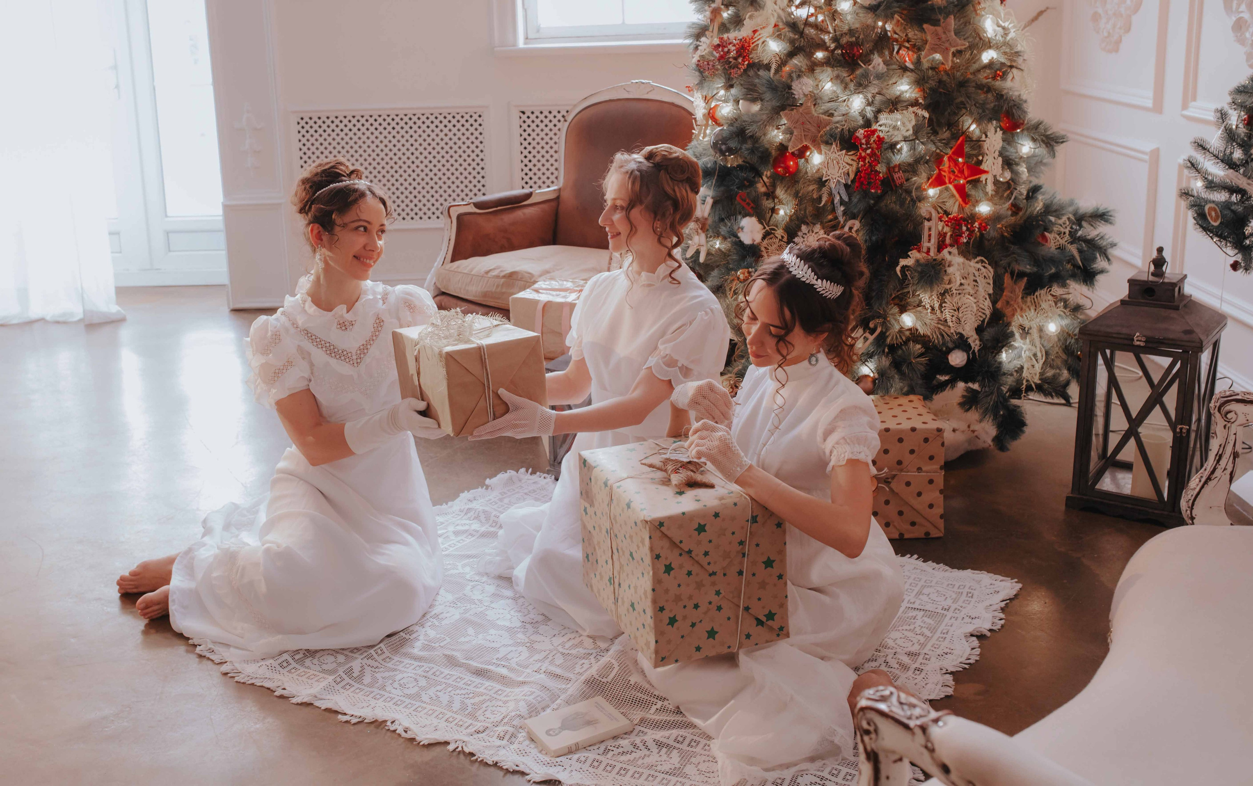 Рождественские истории. Художественная винтажная фотография