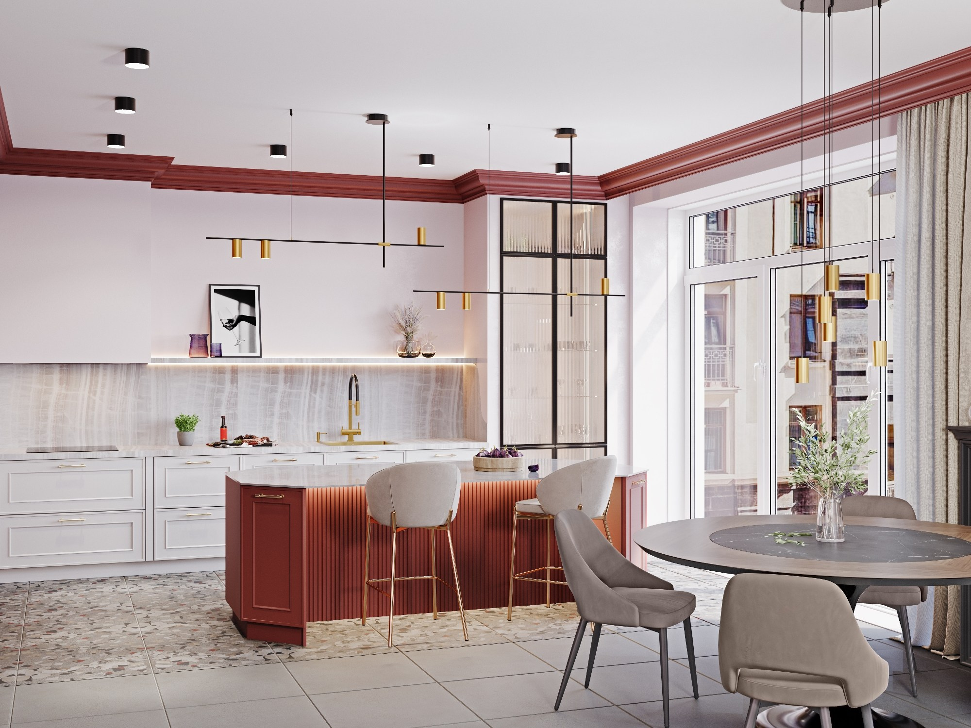 Визуализация кухни. Главная