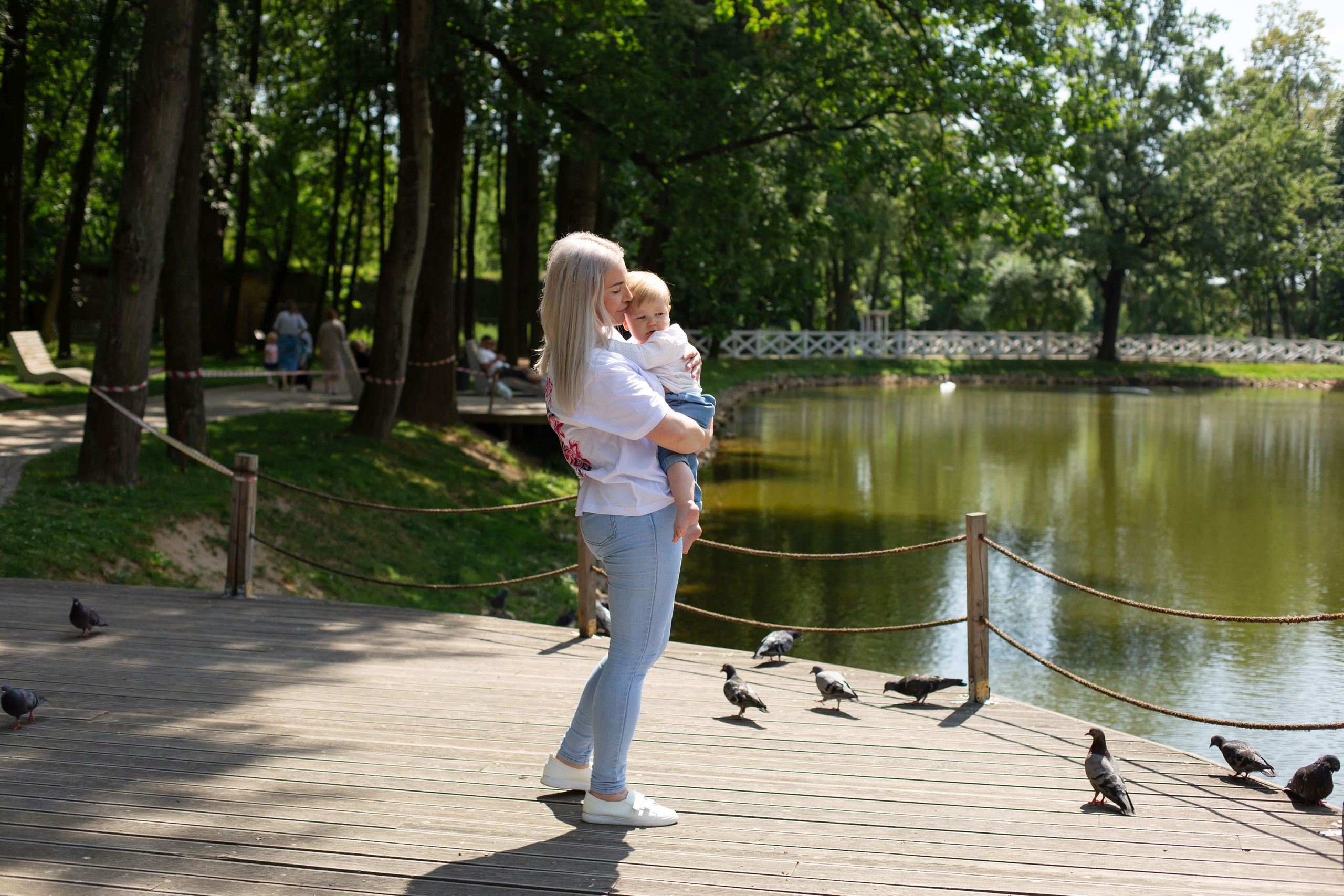 Семейная фотосессия Святослава в парке. Семейный и детский фотограф Анна Петракова