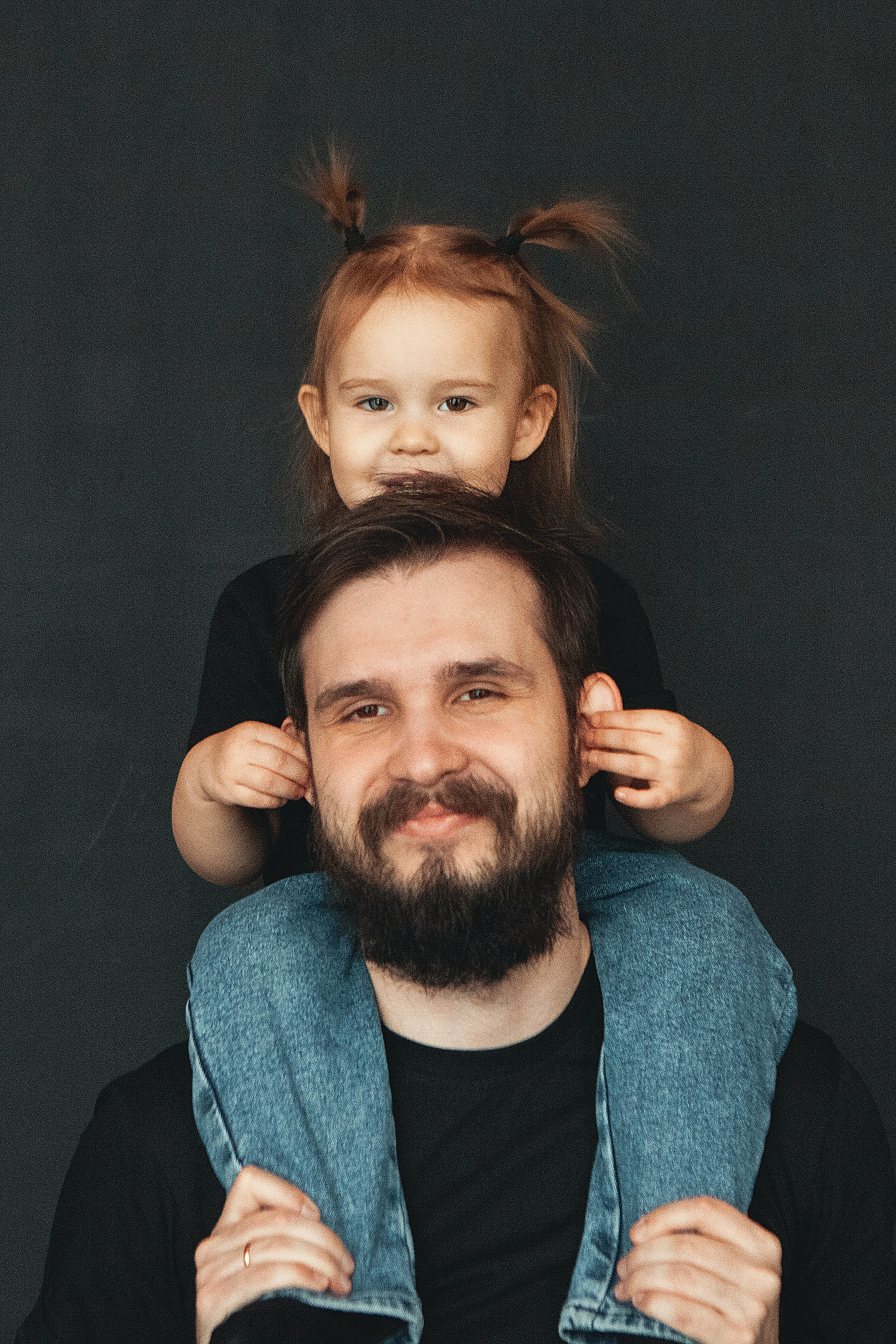 Новогодняя семейная фотосессия в студии. Фотограф Ольга Ефремова