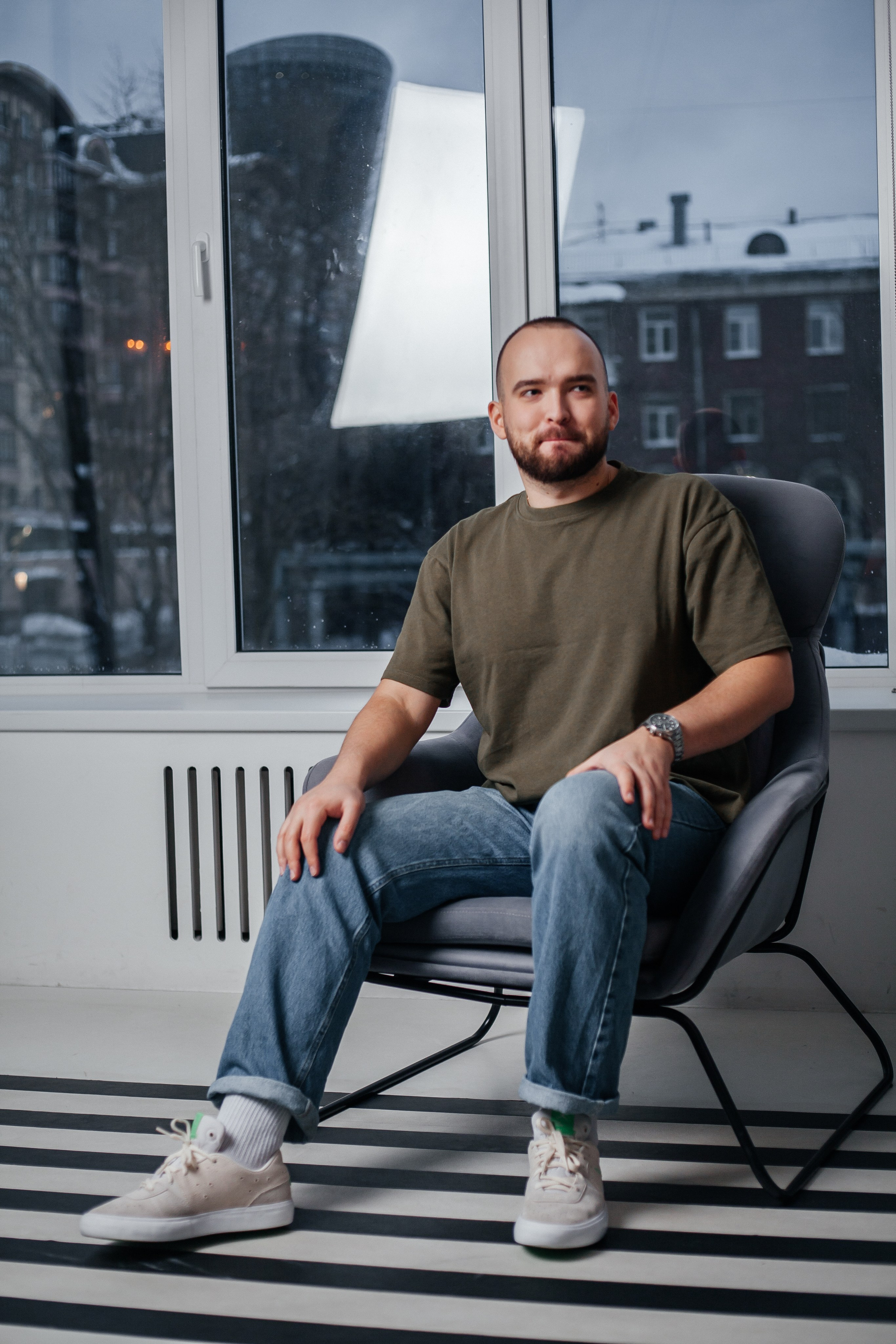 Мужской портрет в студии. Мультижанровый фотограф в Москве Наталия Степанова