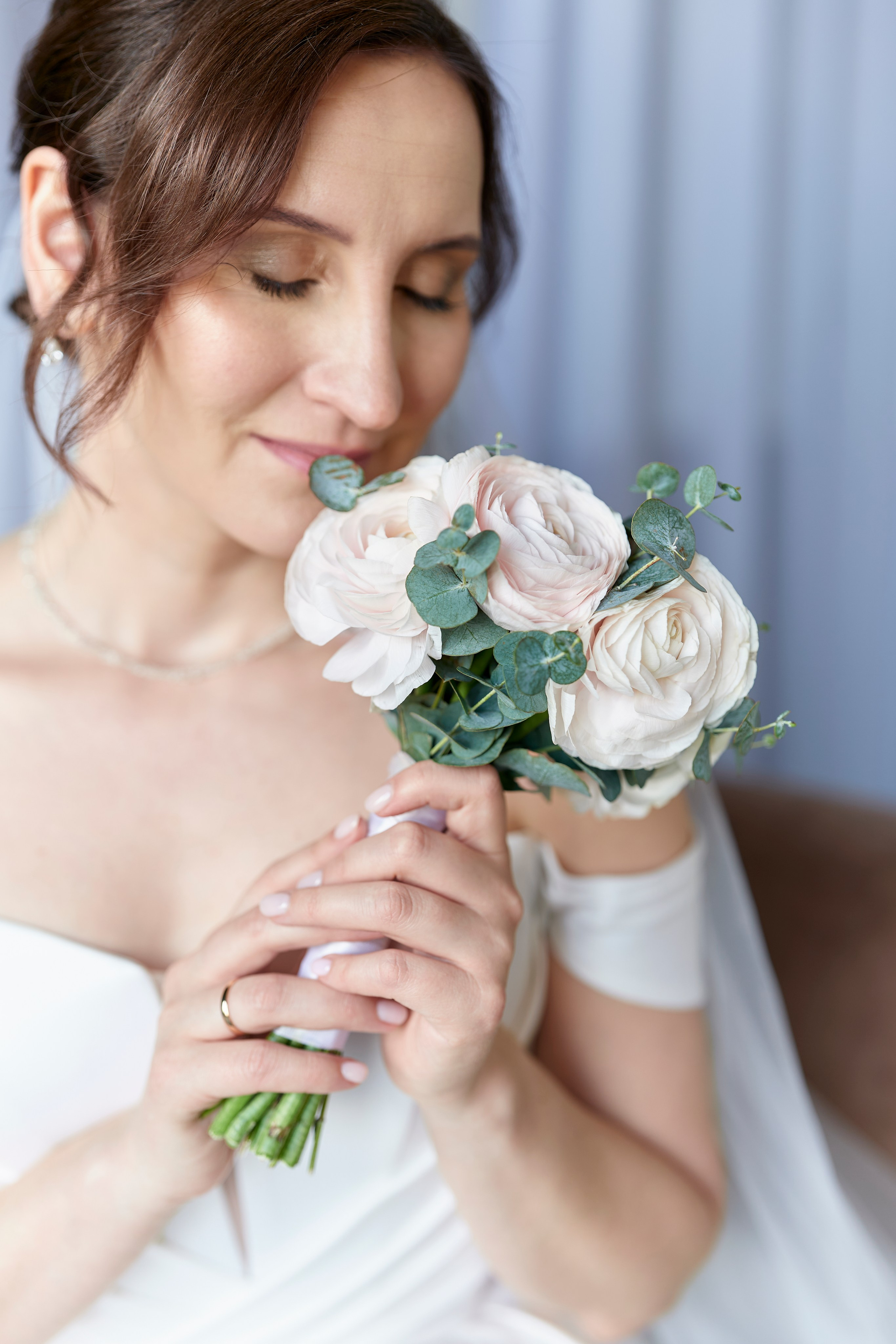 Свадебная фотосессия в студии. Семейный и женский фотограф в Москве Зоя Бучерова