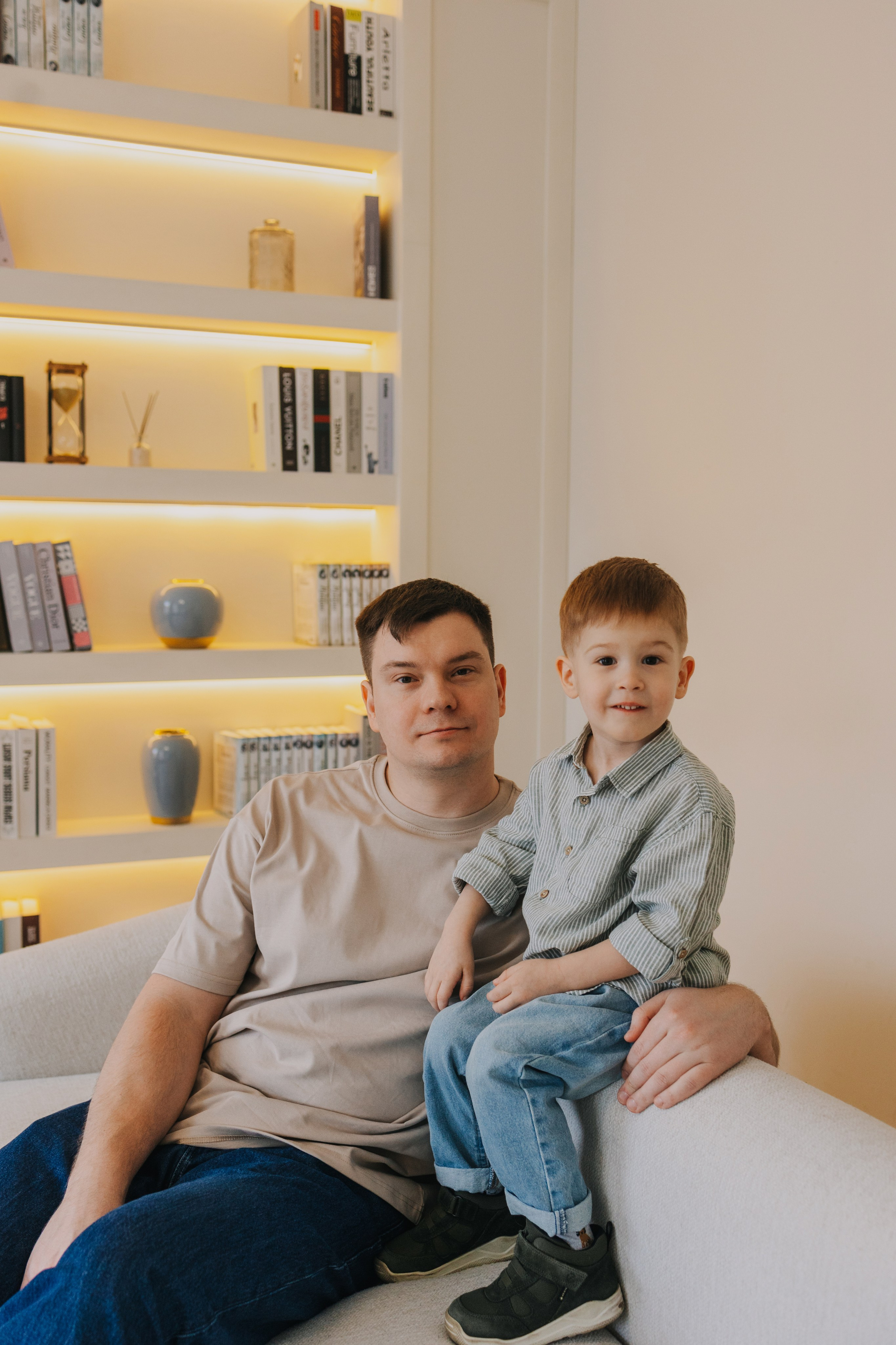 Большая семья. Домашняя фотосессия