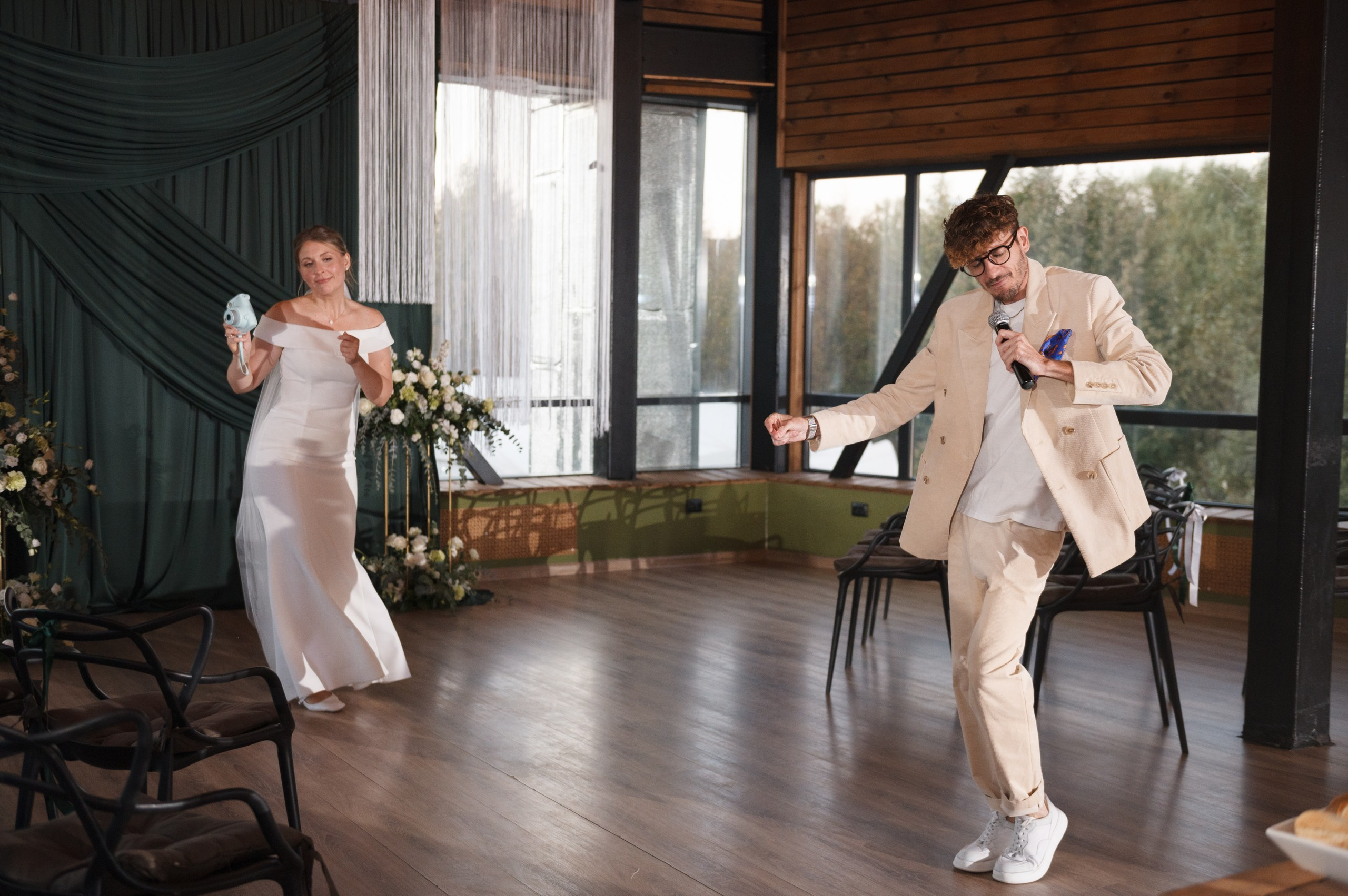 Свадьба в ресторане Берег в Москве. Праздничное агентство ПИОН