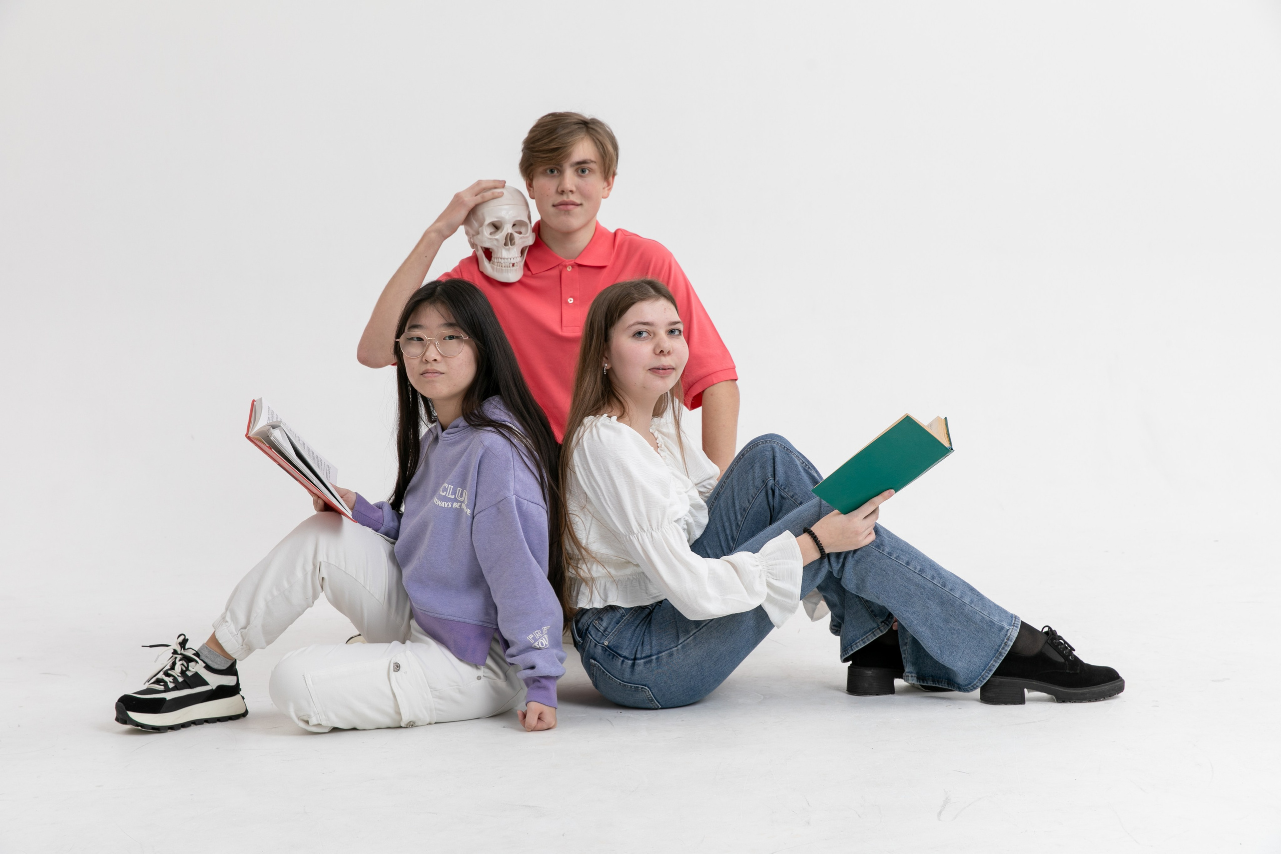 Студийные съемки школьников. Школьный и детский фотограф в Южно-Сахалинске Анастасия Лескова