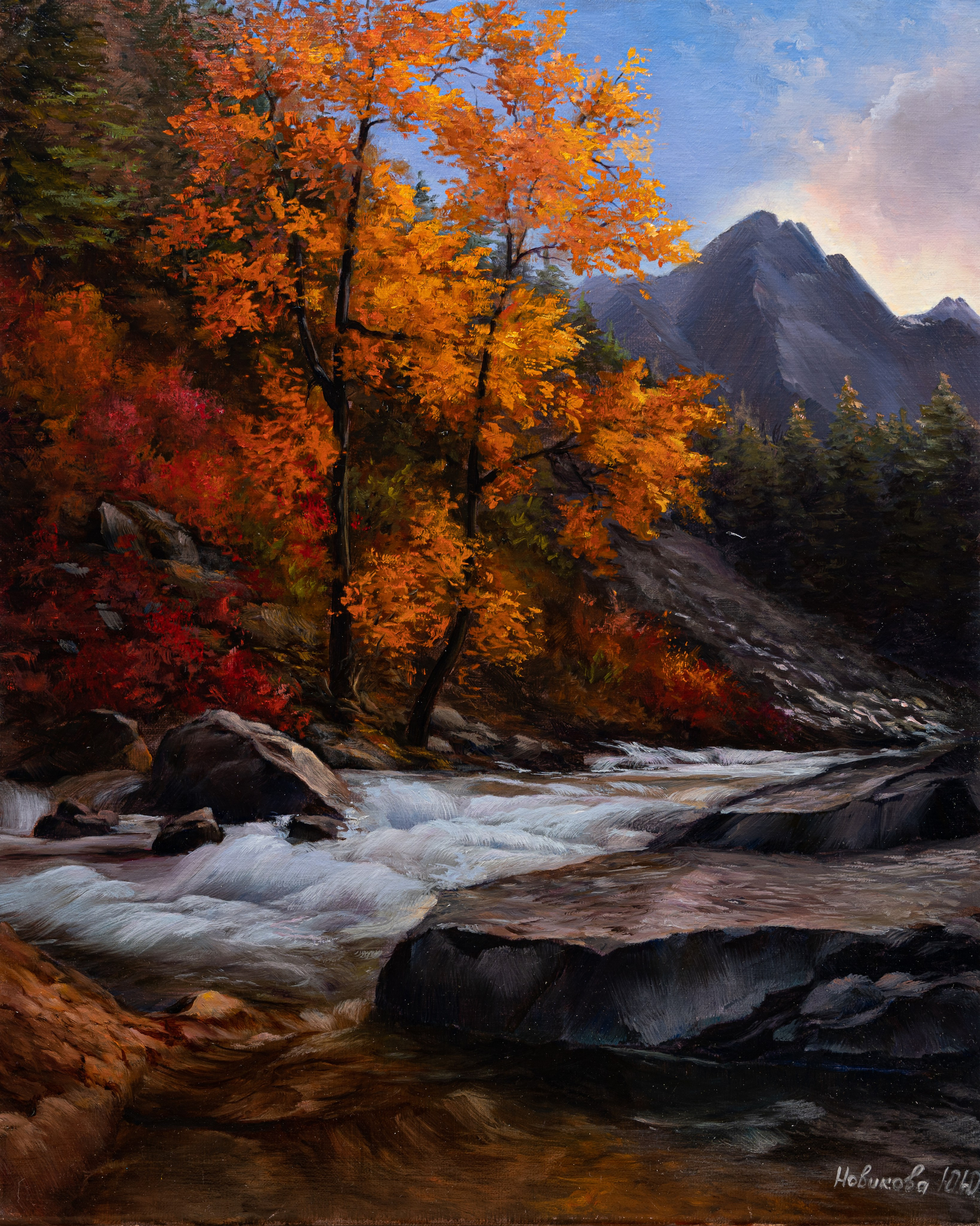 Юлия Новикова. Картины. Фотограф Андрей Зикеев, фотостудия AzArt Studio в Москве