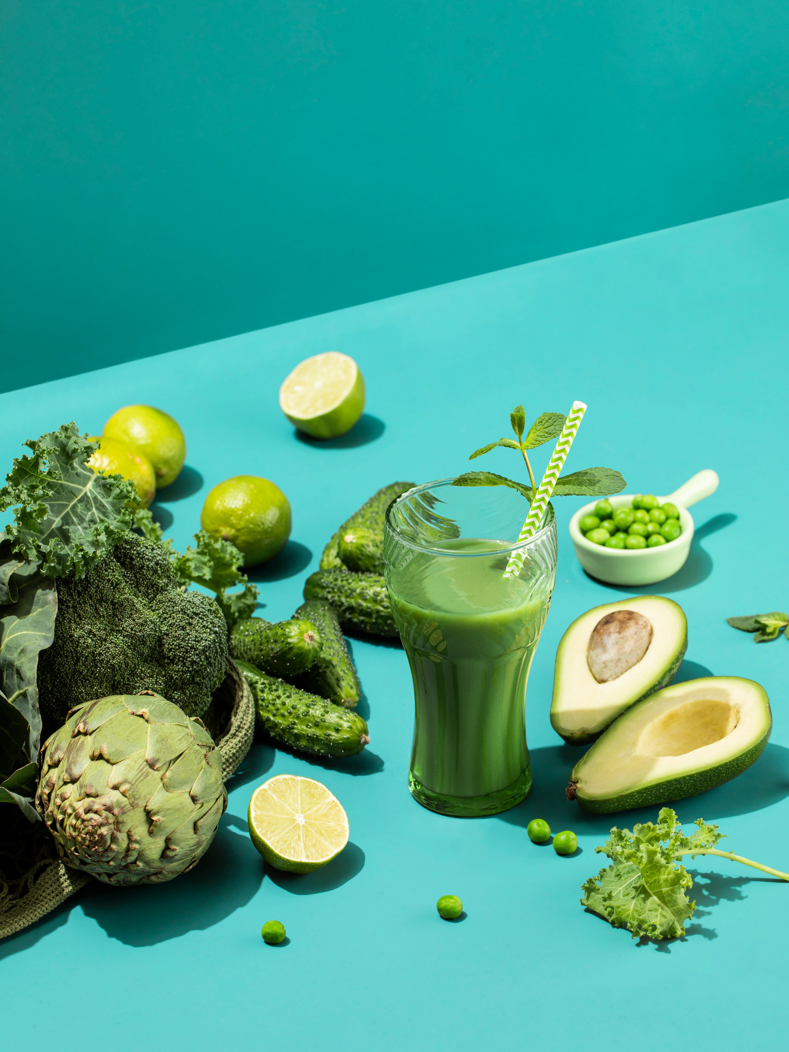 Зеленый натюрморт. Фудфотограф, фудстилист и сет дизайнер в Москве Алена Синицына