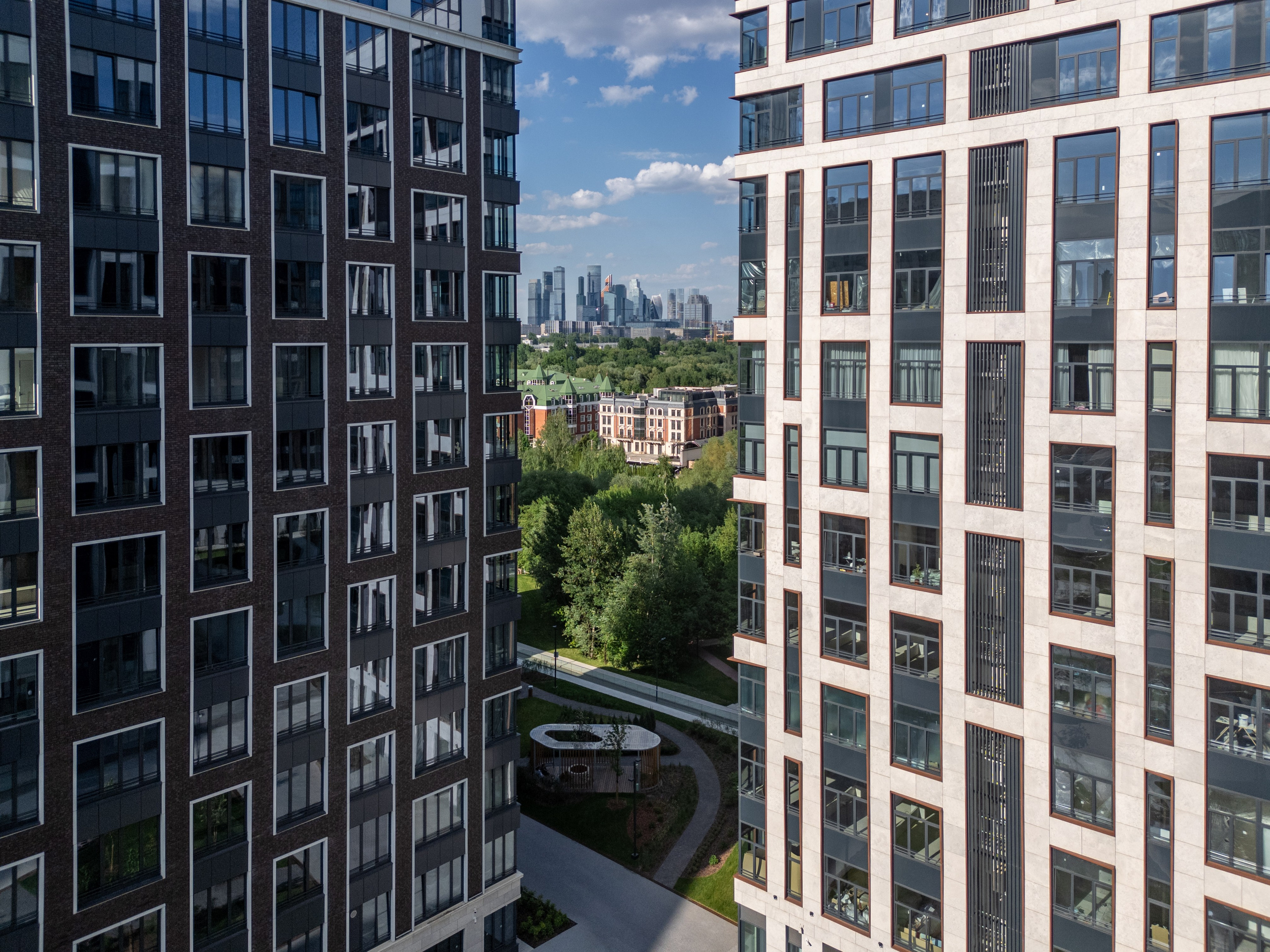 Aerial shoots in architecture. Professional photographer Alexey Nikitin in Moscow