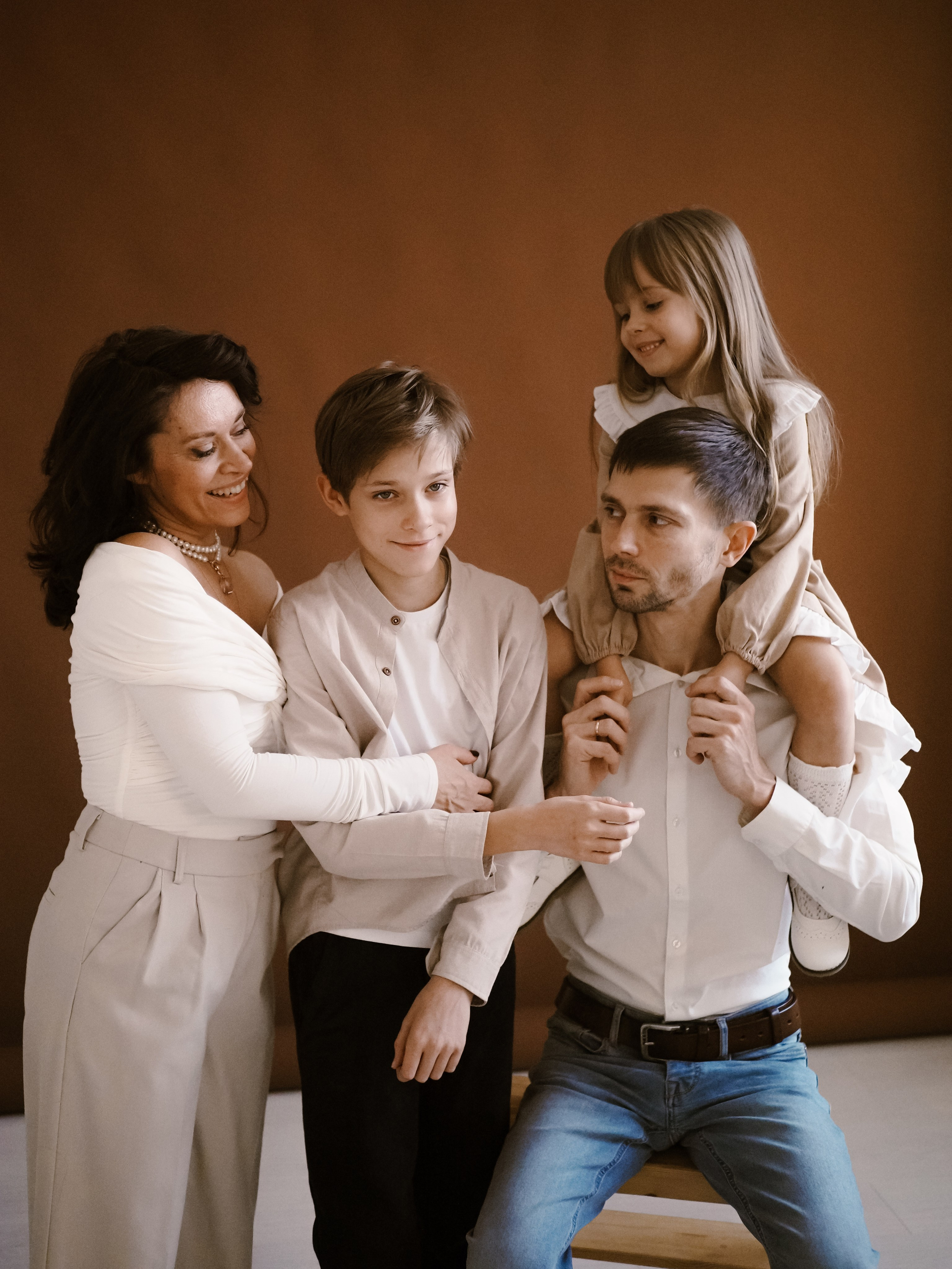 Хоровод детского смеха и родительской любви. Фотограф Рязань. Семейный Свадебный фотограф