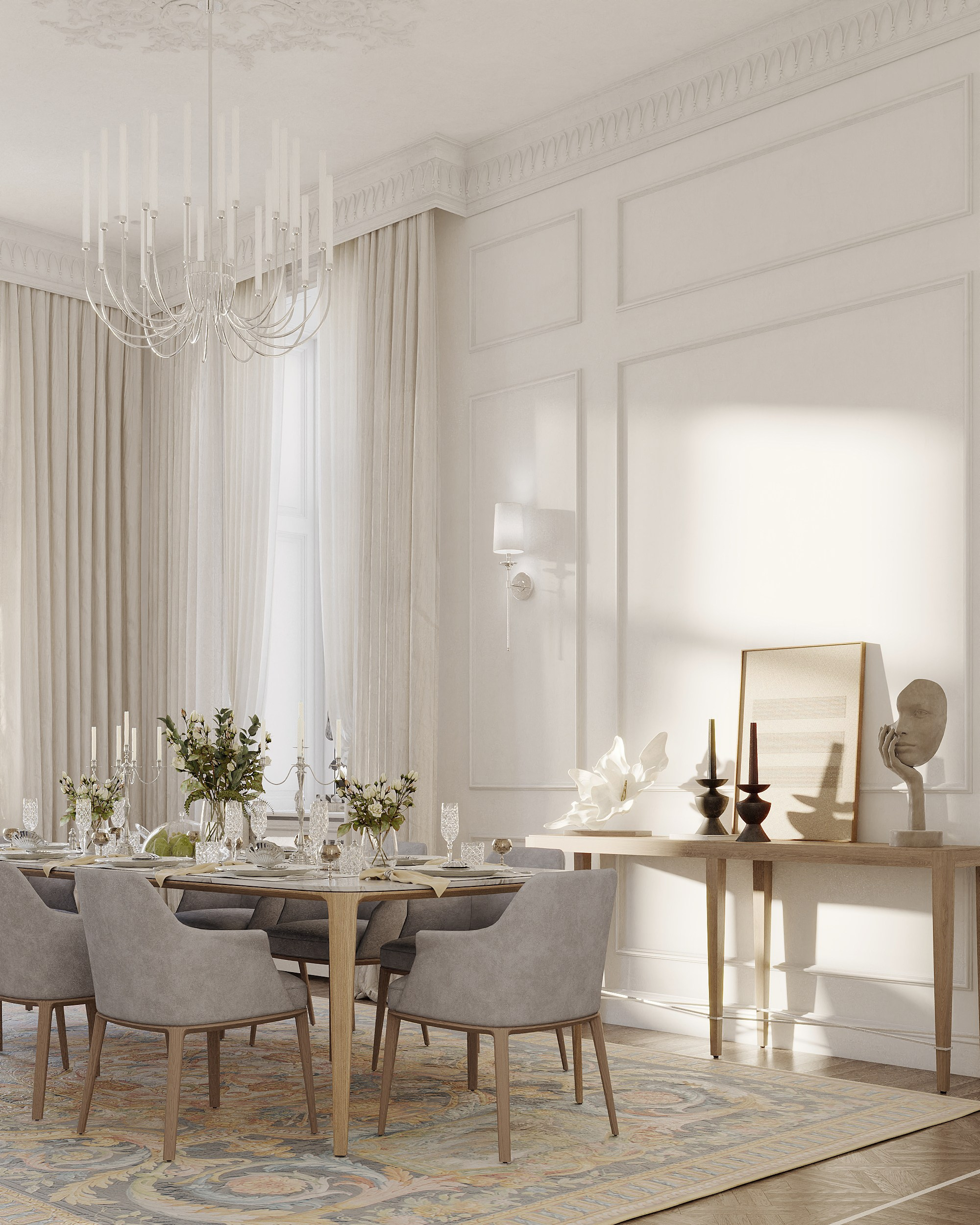 Четырехкомнатная квартира в Москве. 3D визуализатор в Москве Сердюк Владислав