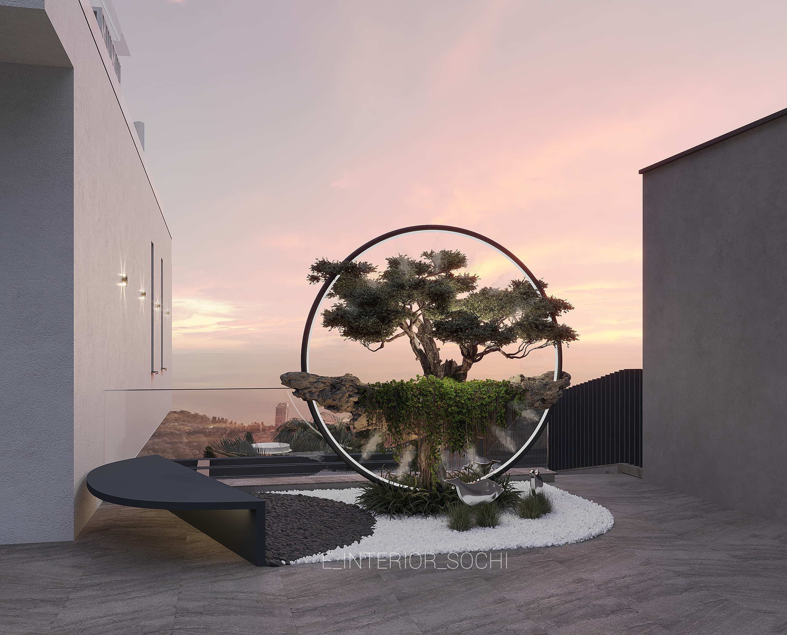 AIR_STONEWOOD. Дизайн интерьера Евгения Тисленко