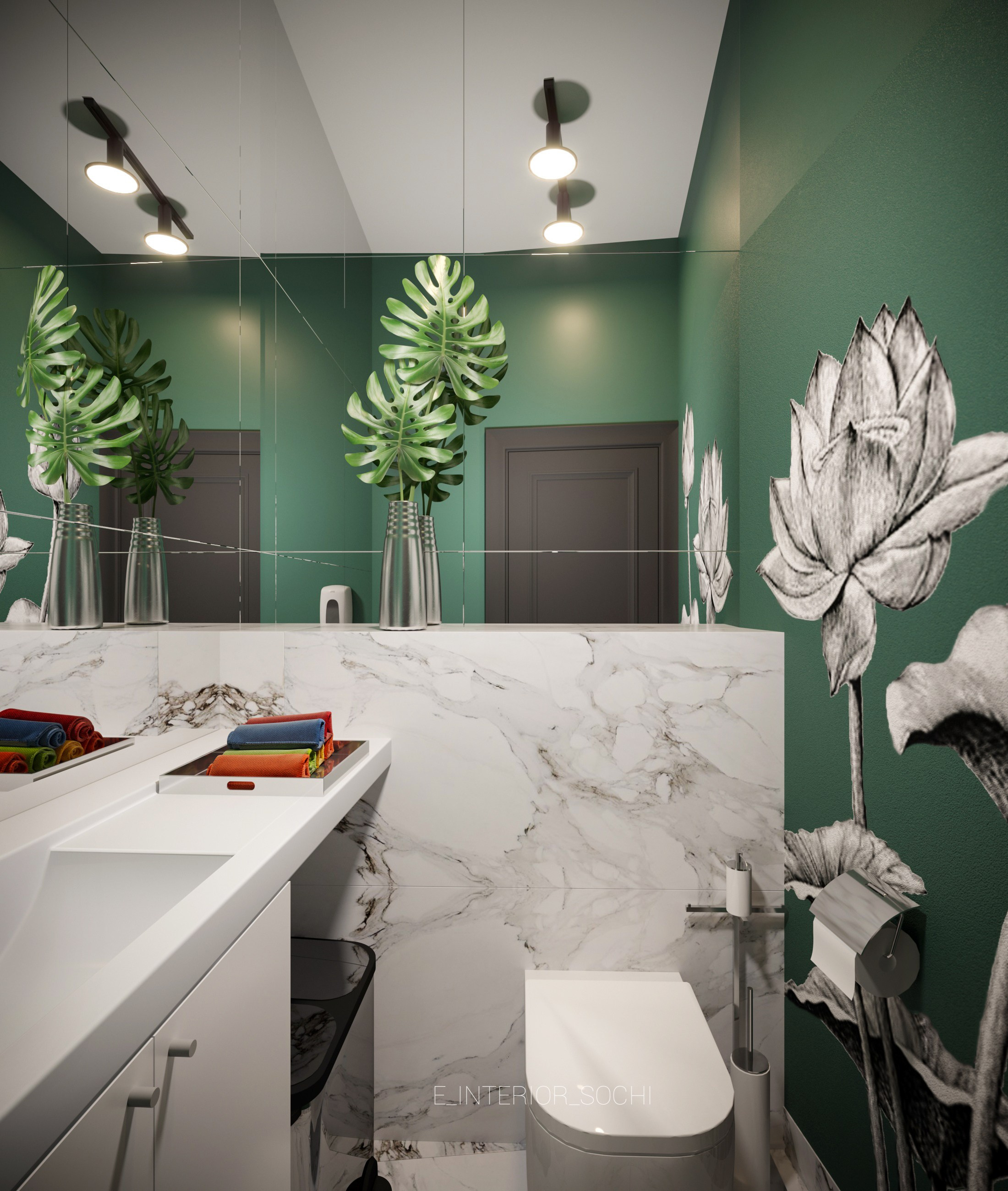 BEAUTY_KOVORK_AMAZON. Дизайн интерьера Евгения Тисленко