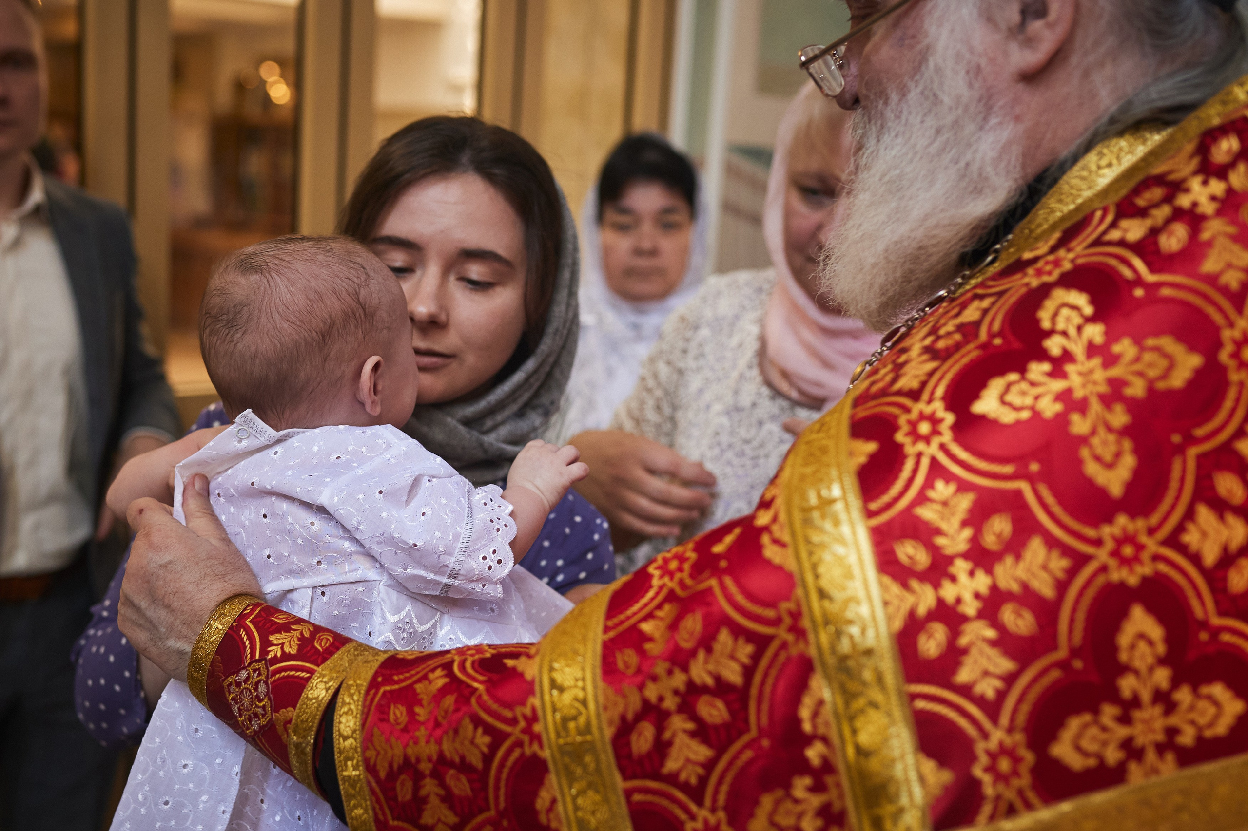 Фотосессия таинства крещения в Минске