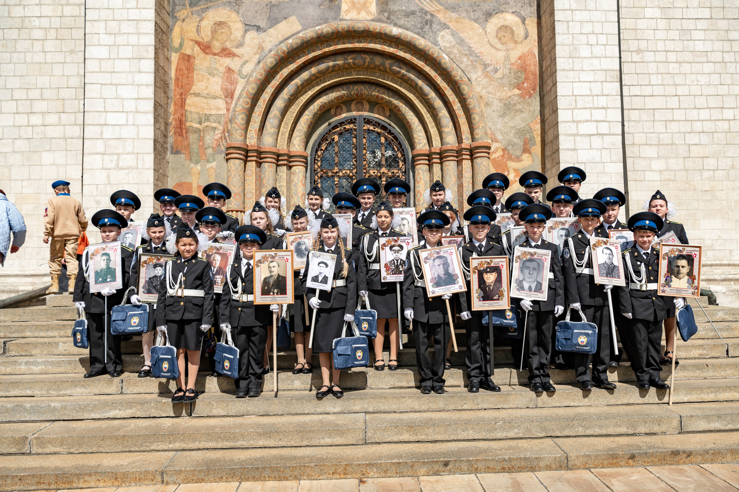 Фотосессия Присяги кадетов «Школа 1231 им. В. Д. Поленова». Детский и семейный фотограф г. Москва Оксана Катаджи