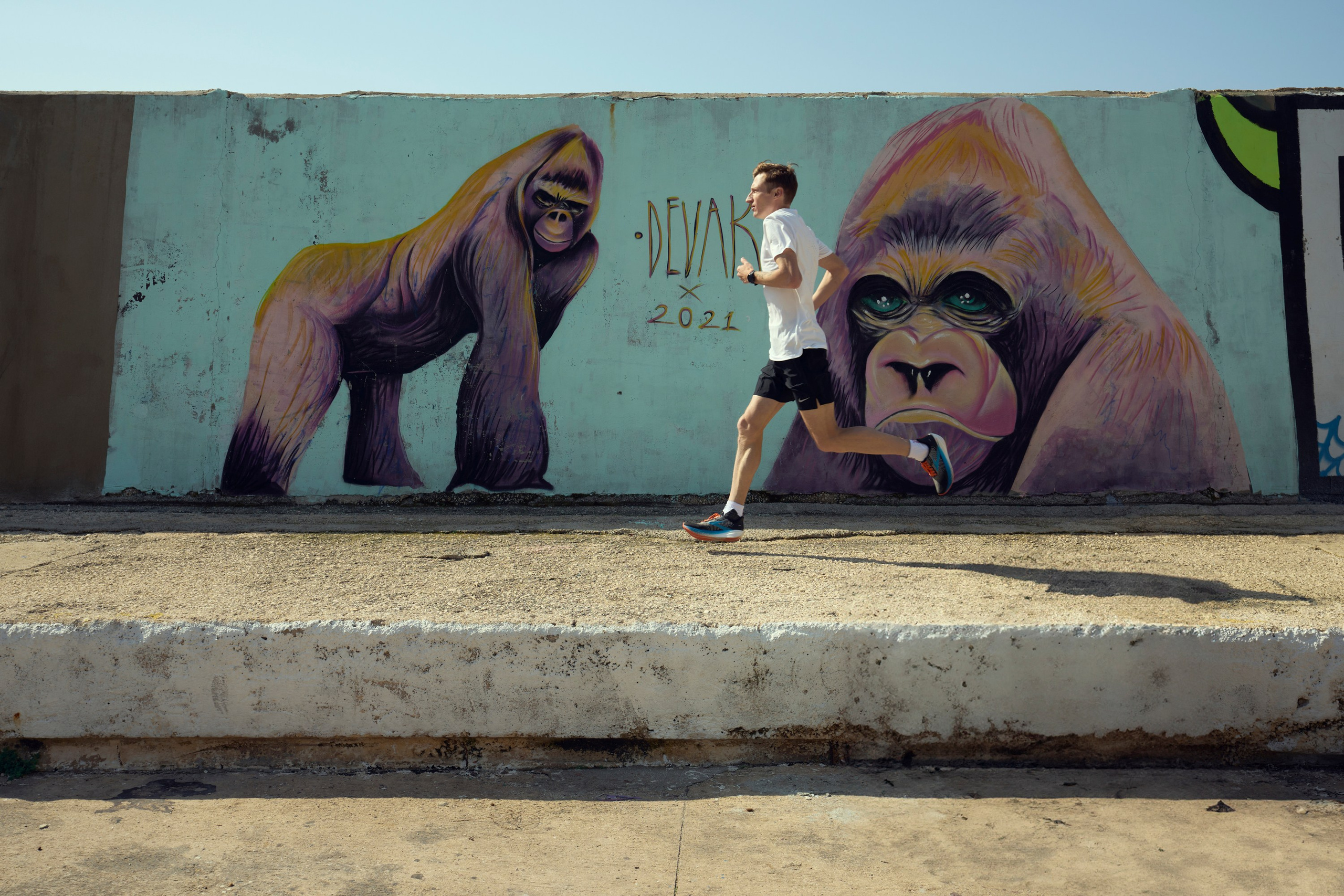 Running by Stepan Kiselev for Sportmaster. Creative Photographer Denis Klero