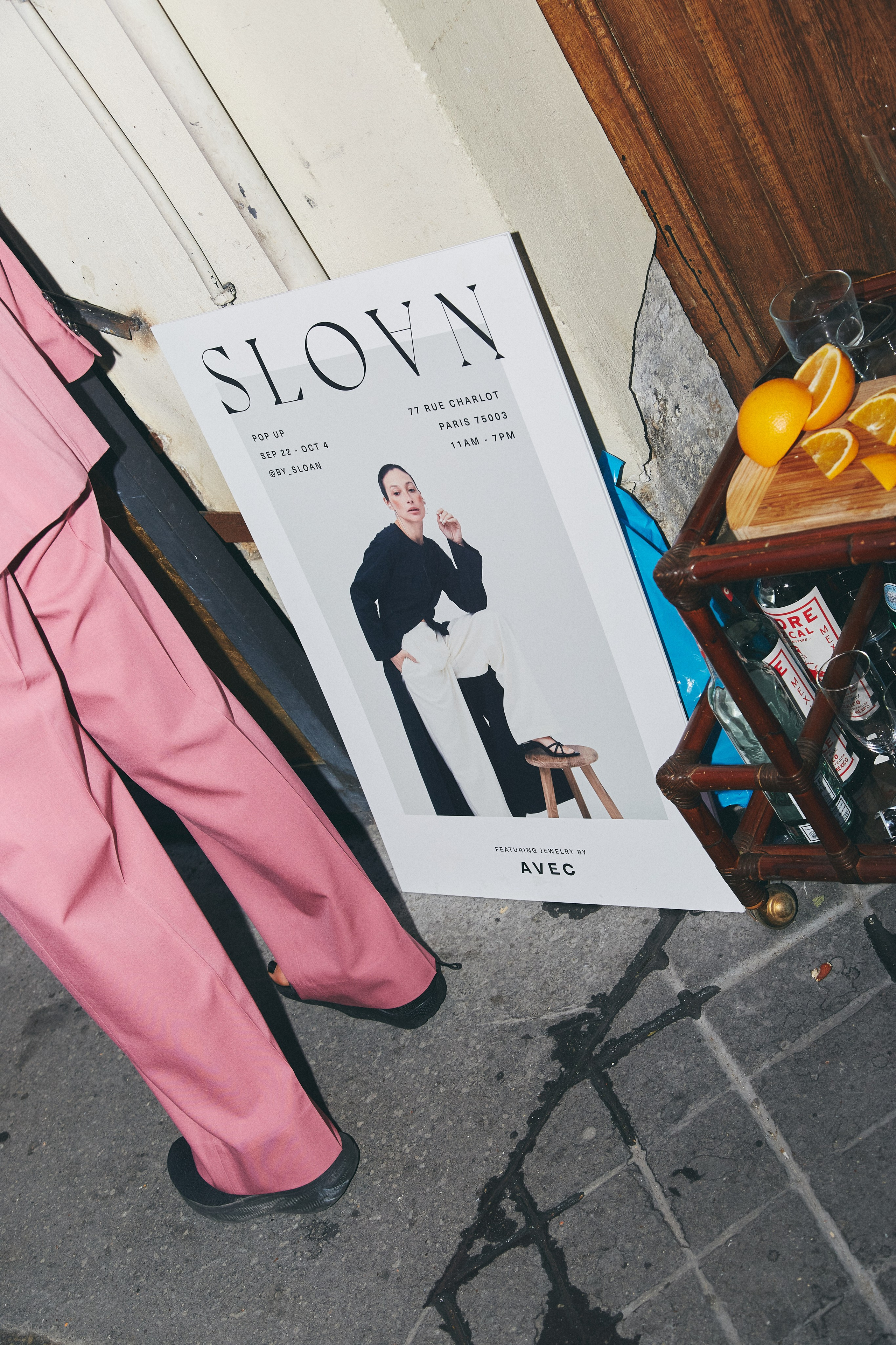 BY SLOAN POP-UOP STORE opening in Paris. Photographer Daria Ilkevich