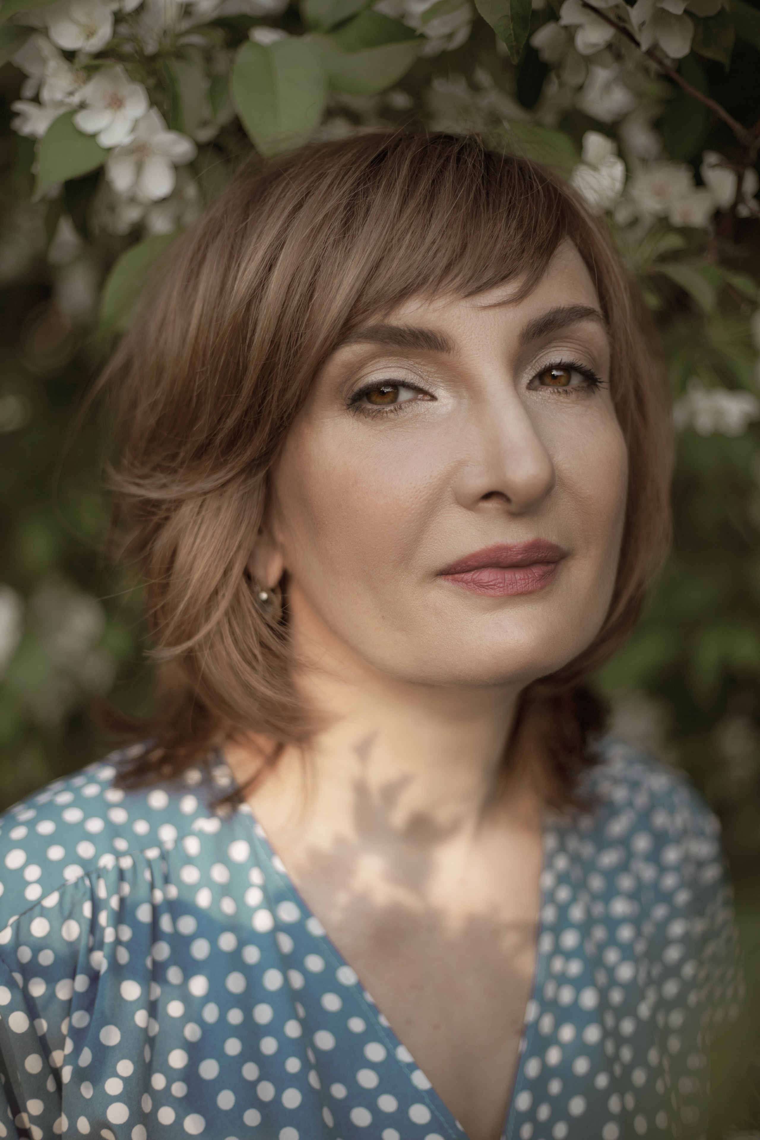 Художественный портрет на свежем воздухе. Фотограф в Новосибирске Краснова Евгения