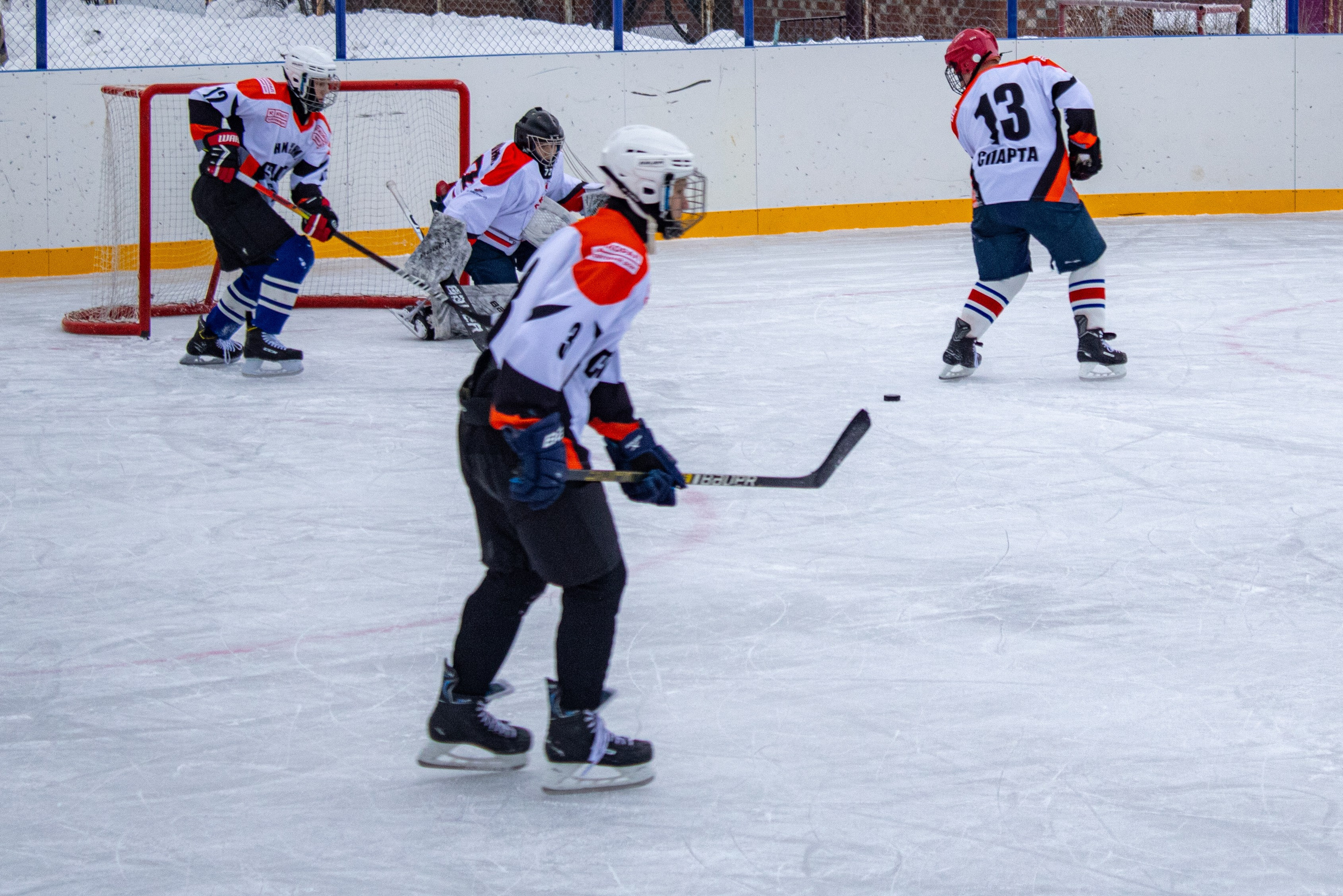 Хоккей г.п Атиг-г.Нижние Серги