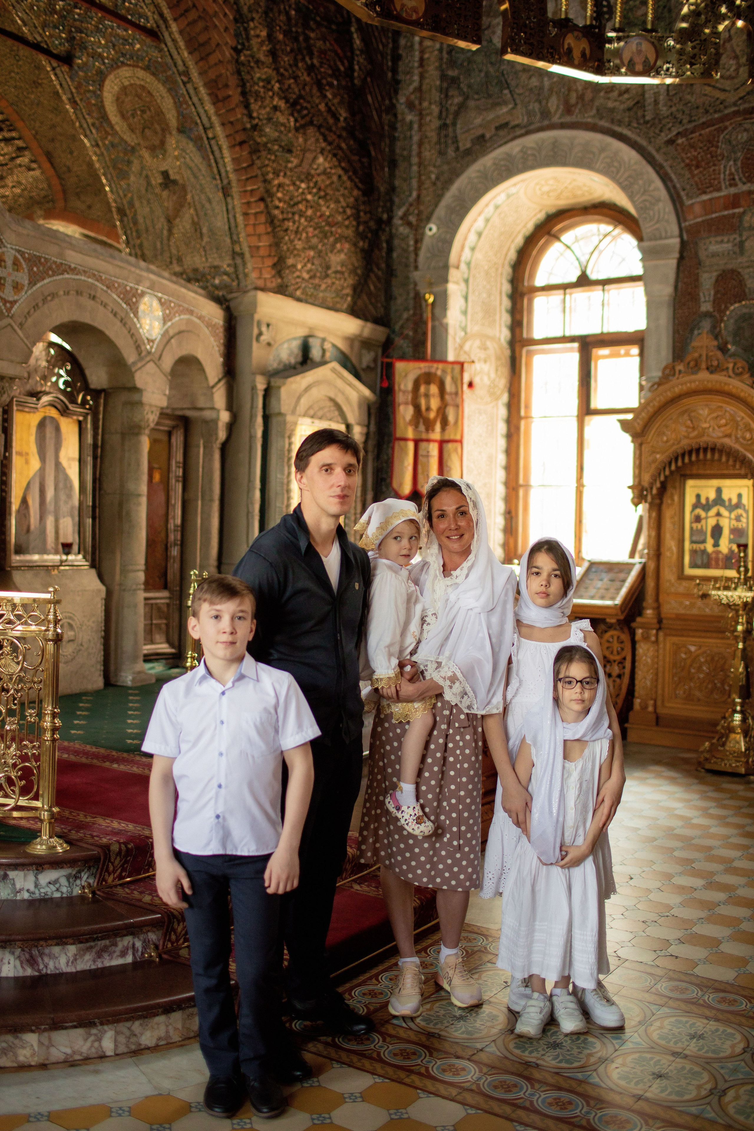 Таинство Крещения. Семейный фотограф в Москве