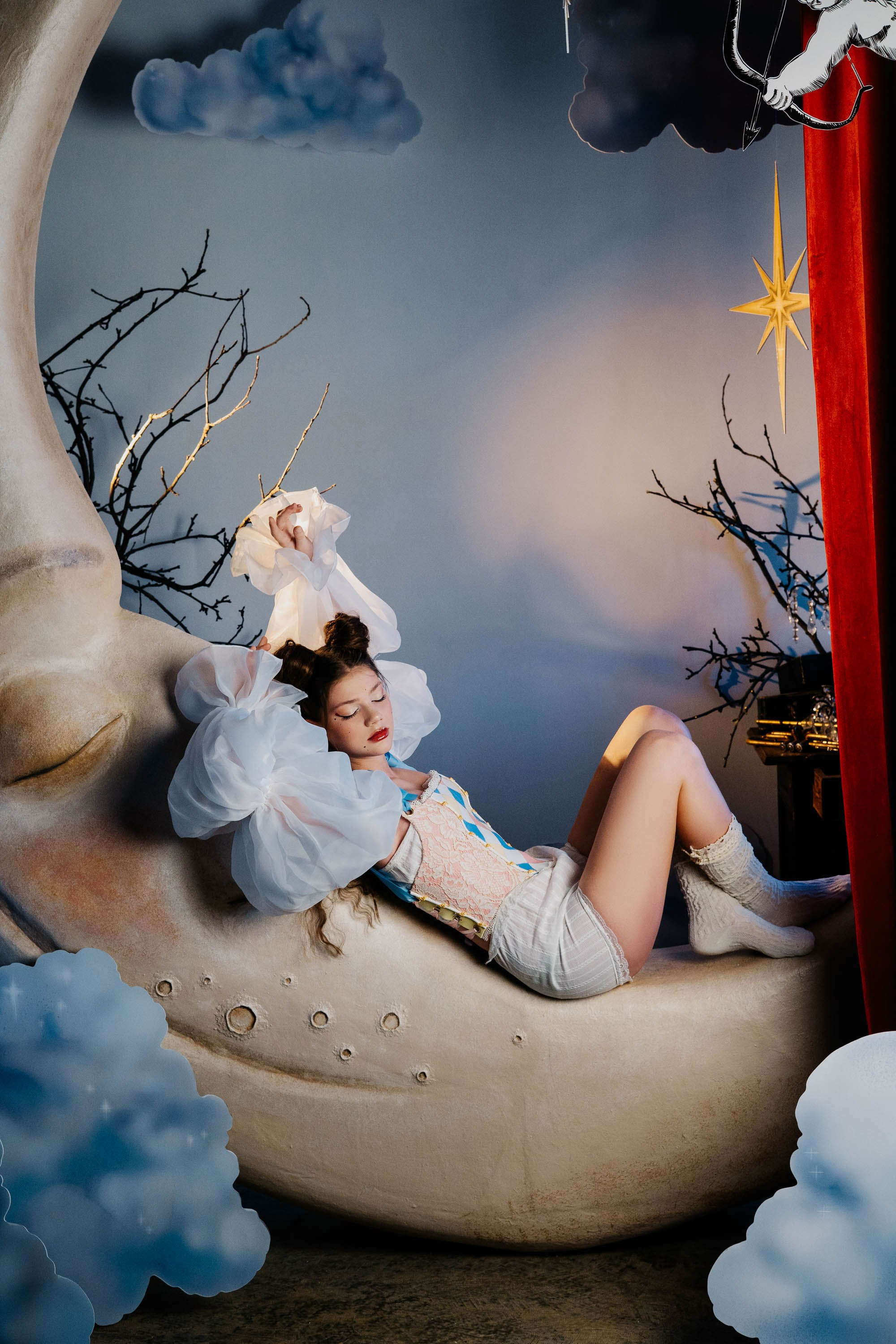 Коломбина. Проект «Сны Синицы» — Волшебные фотосессии