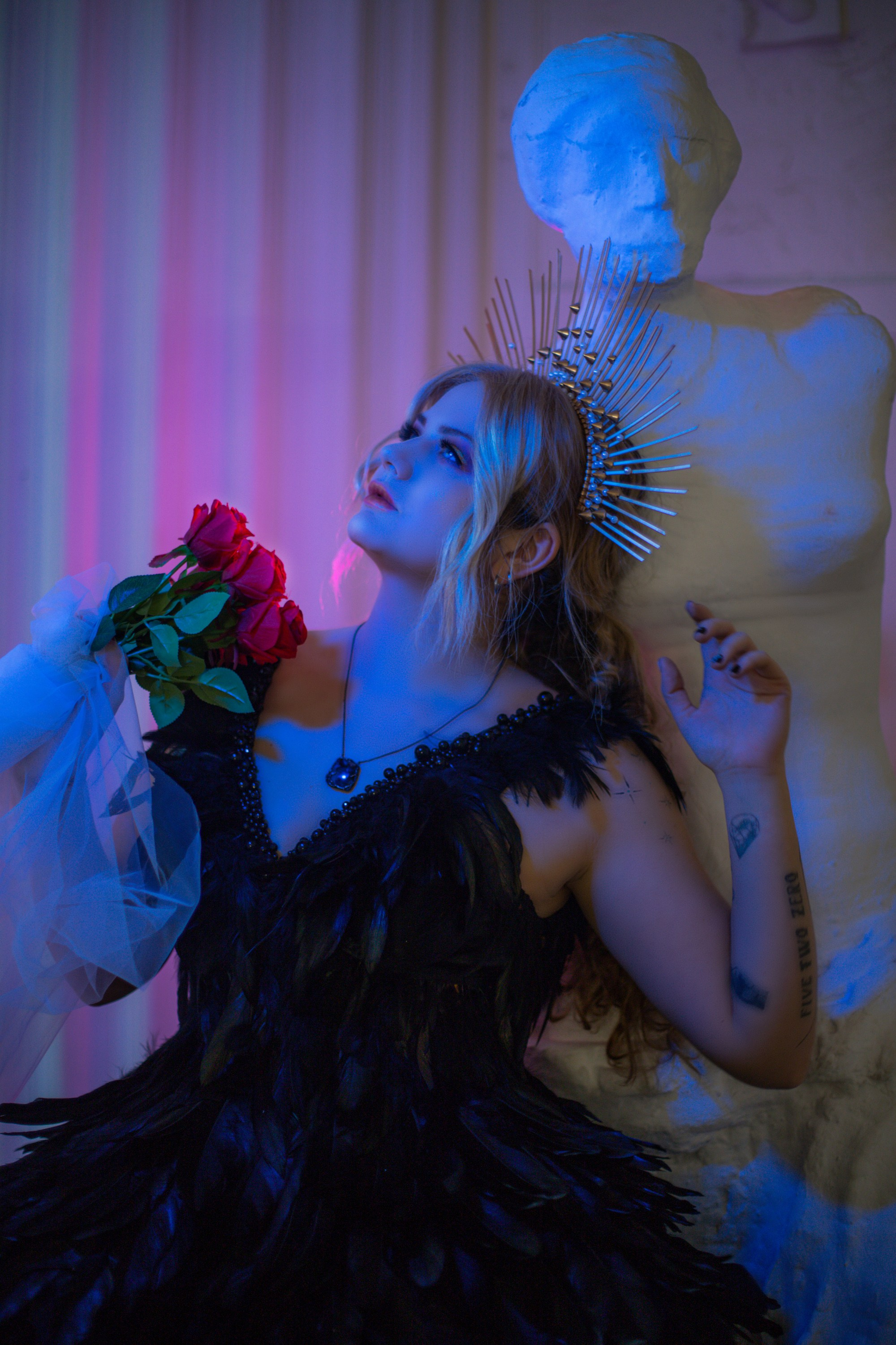 TINA NEON. Polaroud love