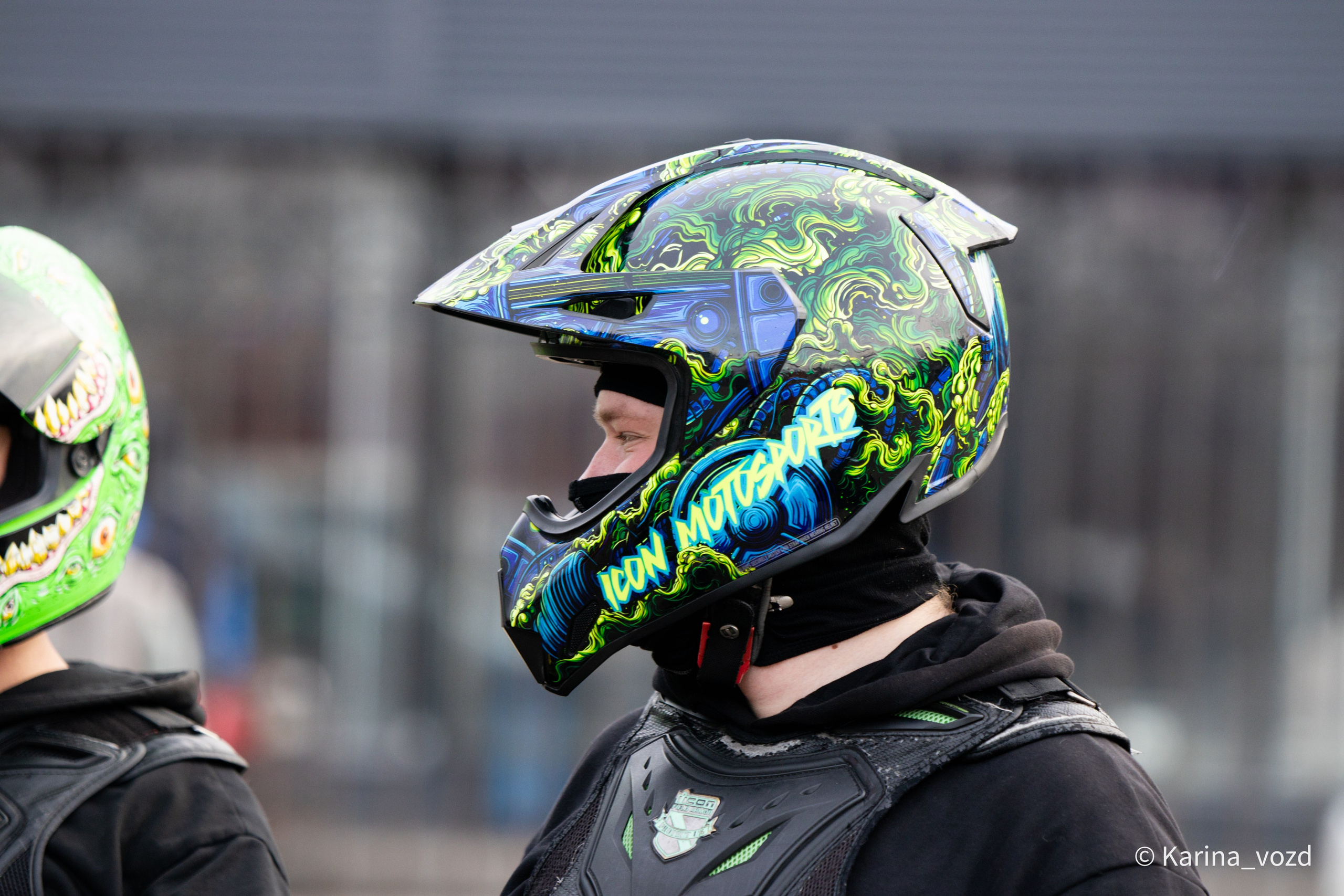 Выступление команды МОТО ШОУ SMT (Стантрайдинг, мотошоу). Репортажный фотограф в Москве и Зеленограде Karina-vozd