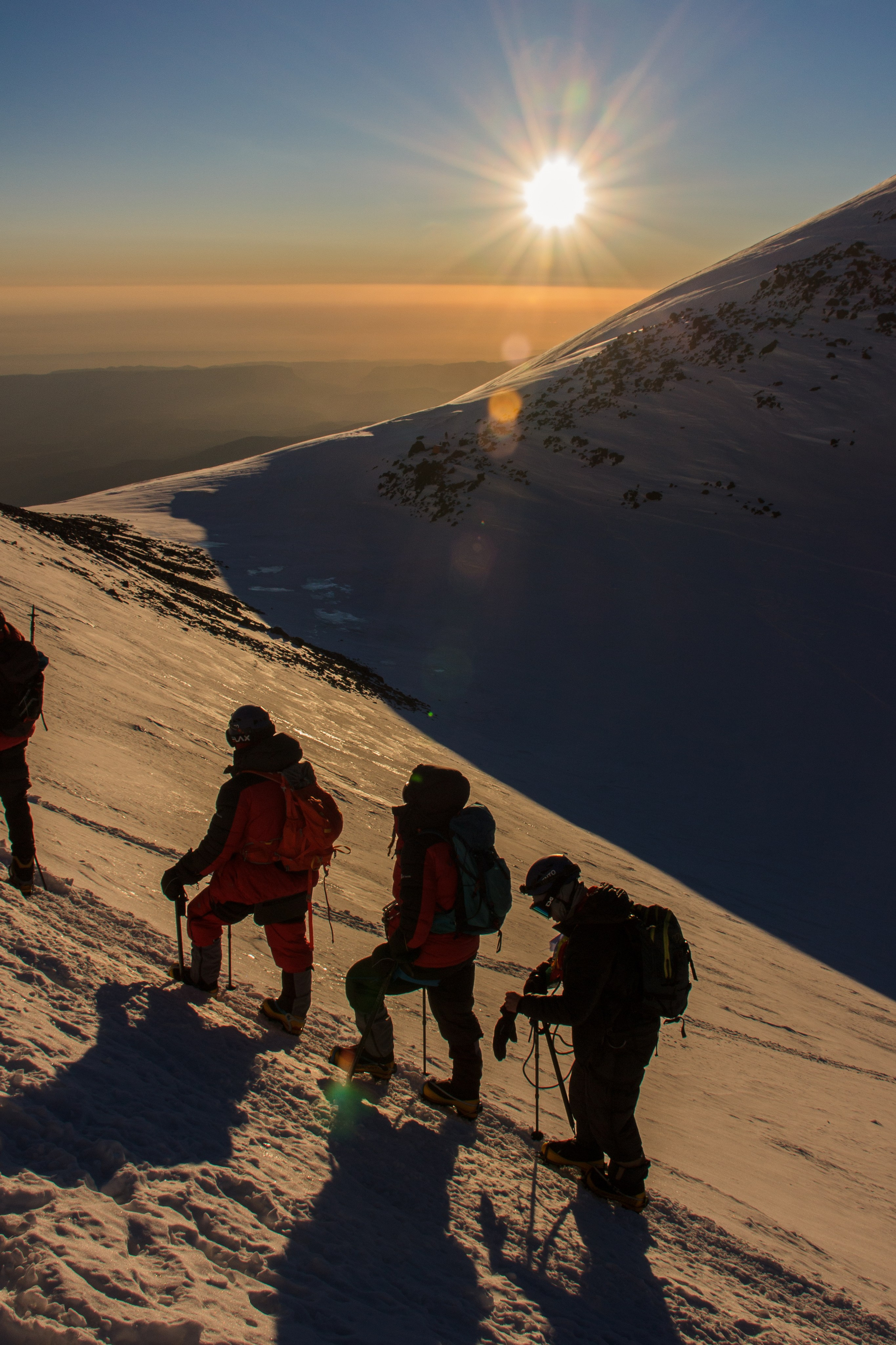 Восхождение на Эльбрус (пример съемки). Фотограф Котий Даниил