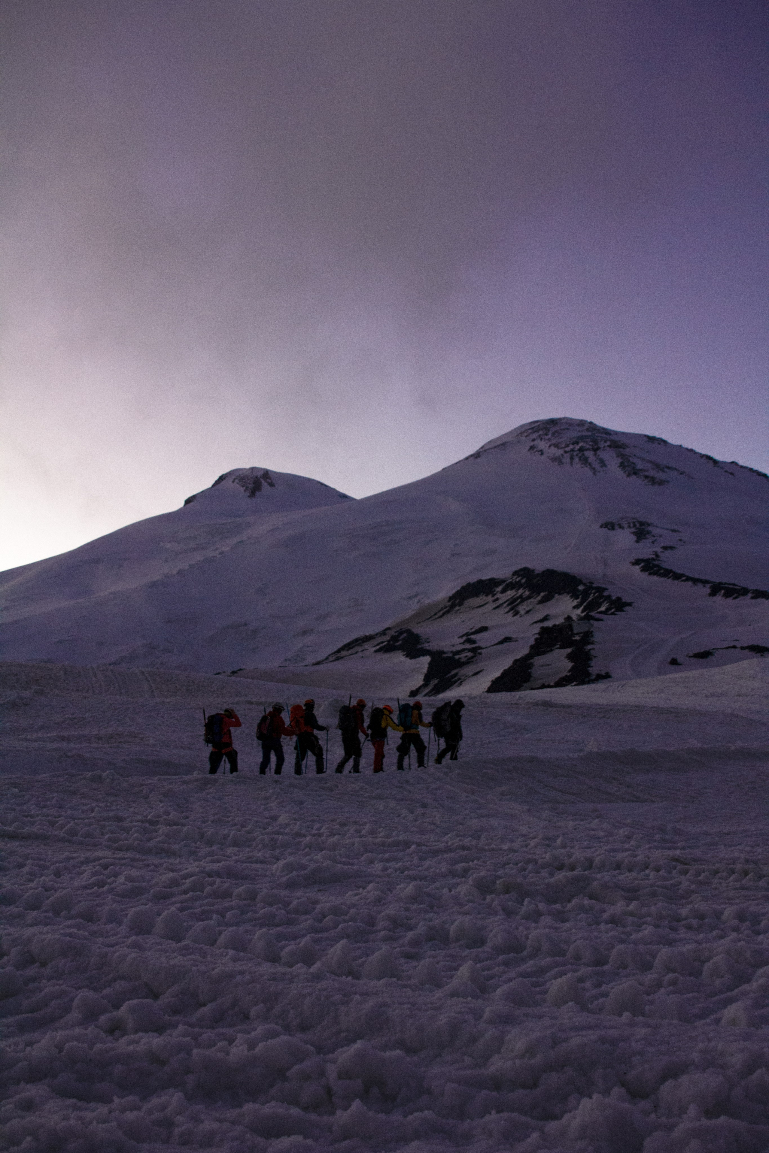 Восхождение на Эльбрус (пример съемки). Фотограф Котий Даниил