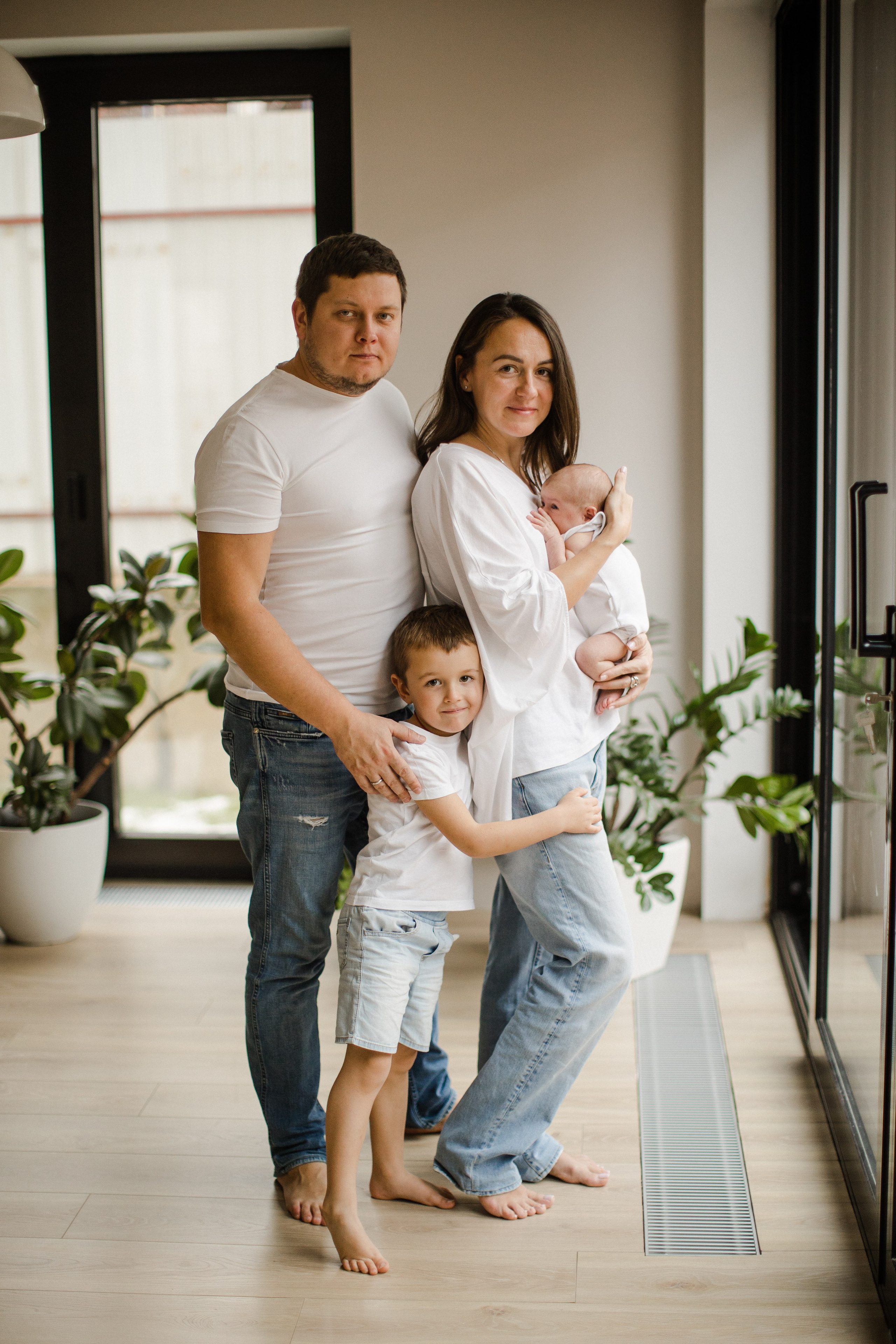 Рита с семьей. Семейный и детский фотограф в Москве Кузьмина Мария