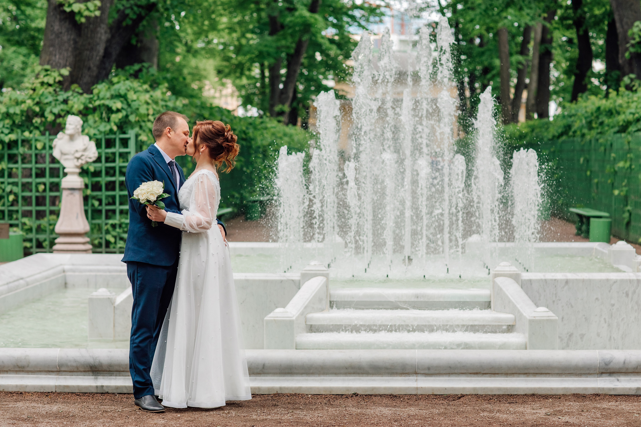 Татьяна и Роман. Регистрация брака во Дворце бракосочения № 2 и прогулка. Свадебный и семейный фотограф в Санкт-Петербурге и Сестрорецке