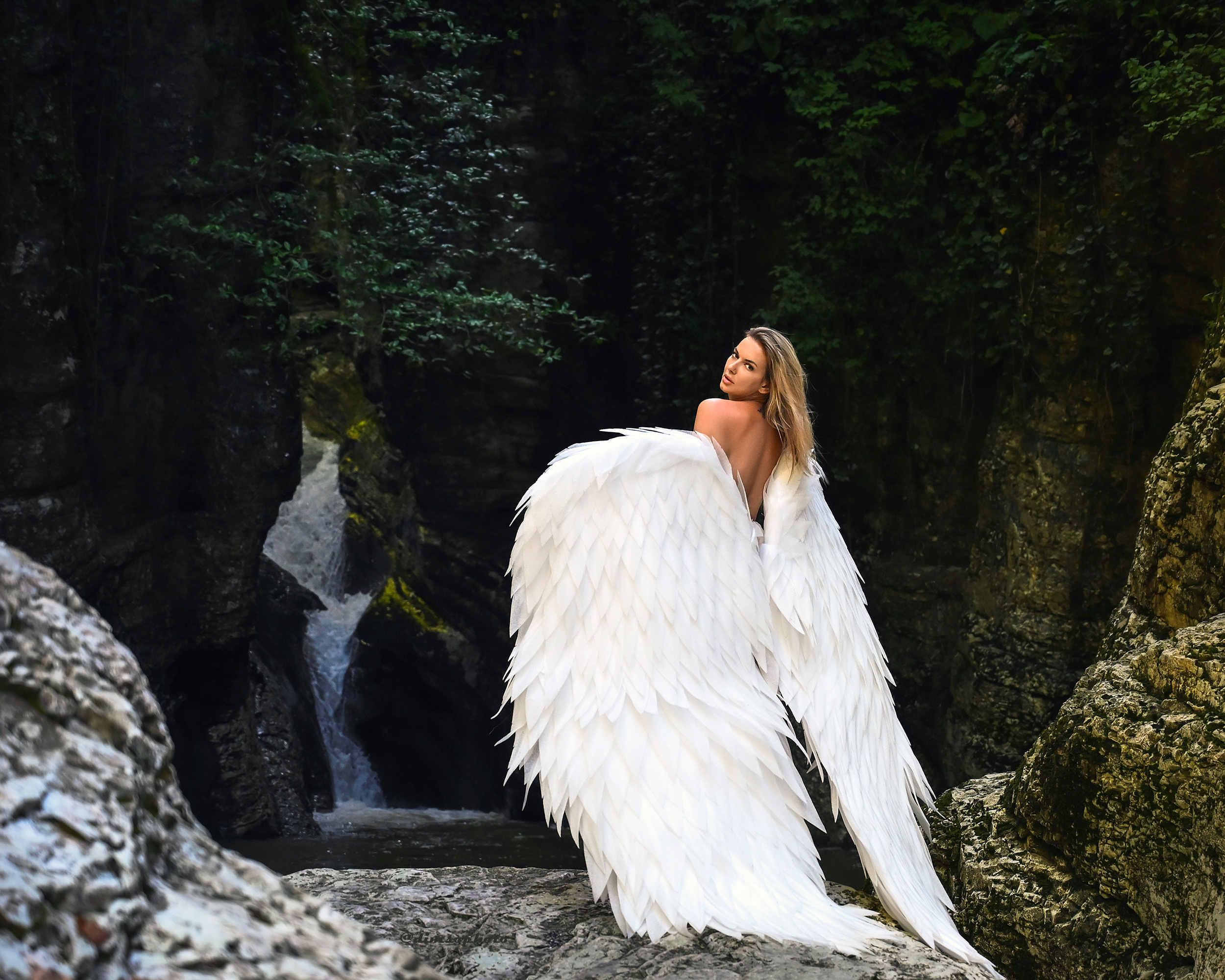 Кристина и ее крылья. Фотографирую счастливых людей в Сочи