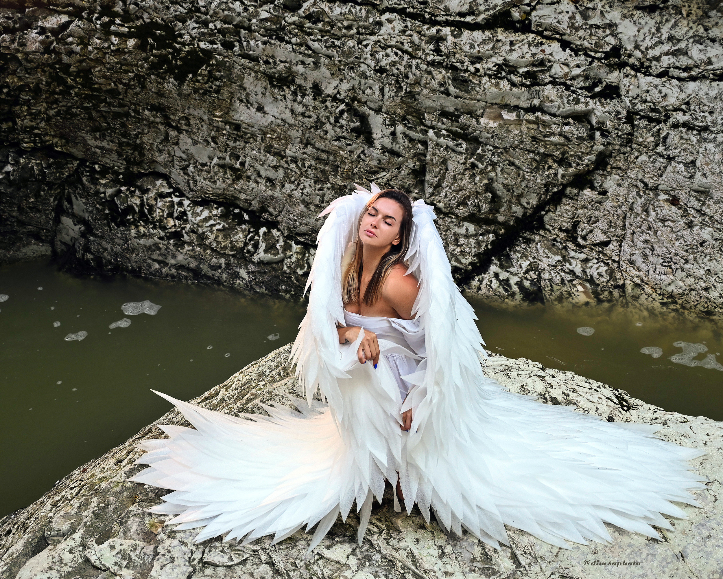 Кристина и ее крылья. Фотографирую счастливых людей в Сочи