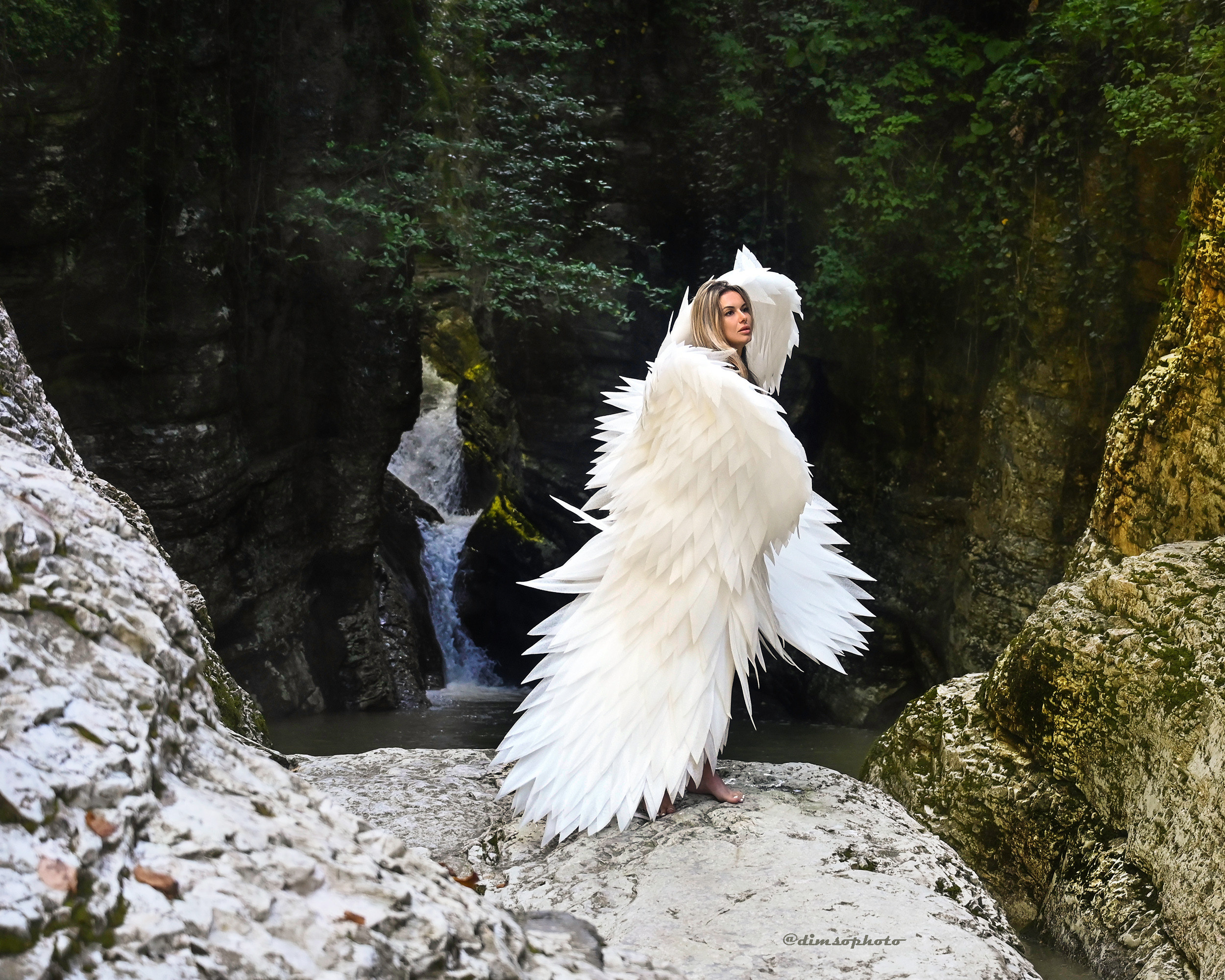 Кристина и ее крылья. Фотографирую счастливых людей в Сочи