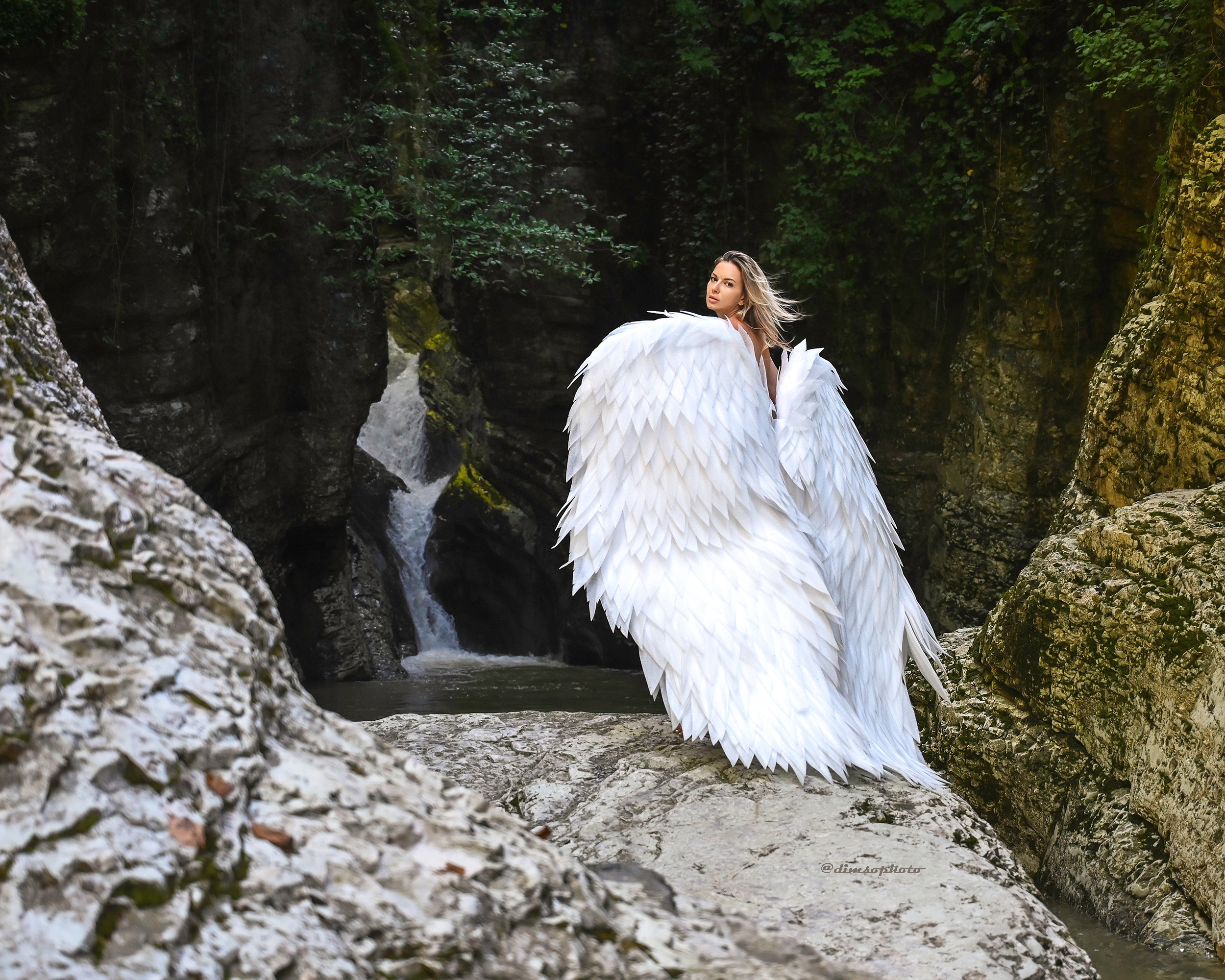 Кристина и ее крылья. Фотографирую счастливых людей в Сочи