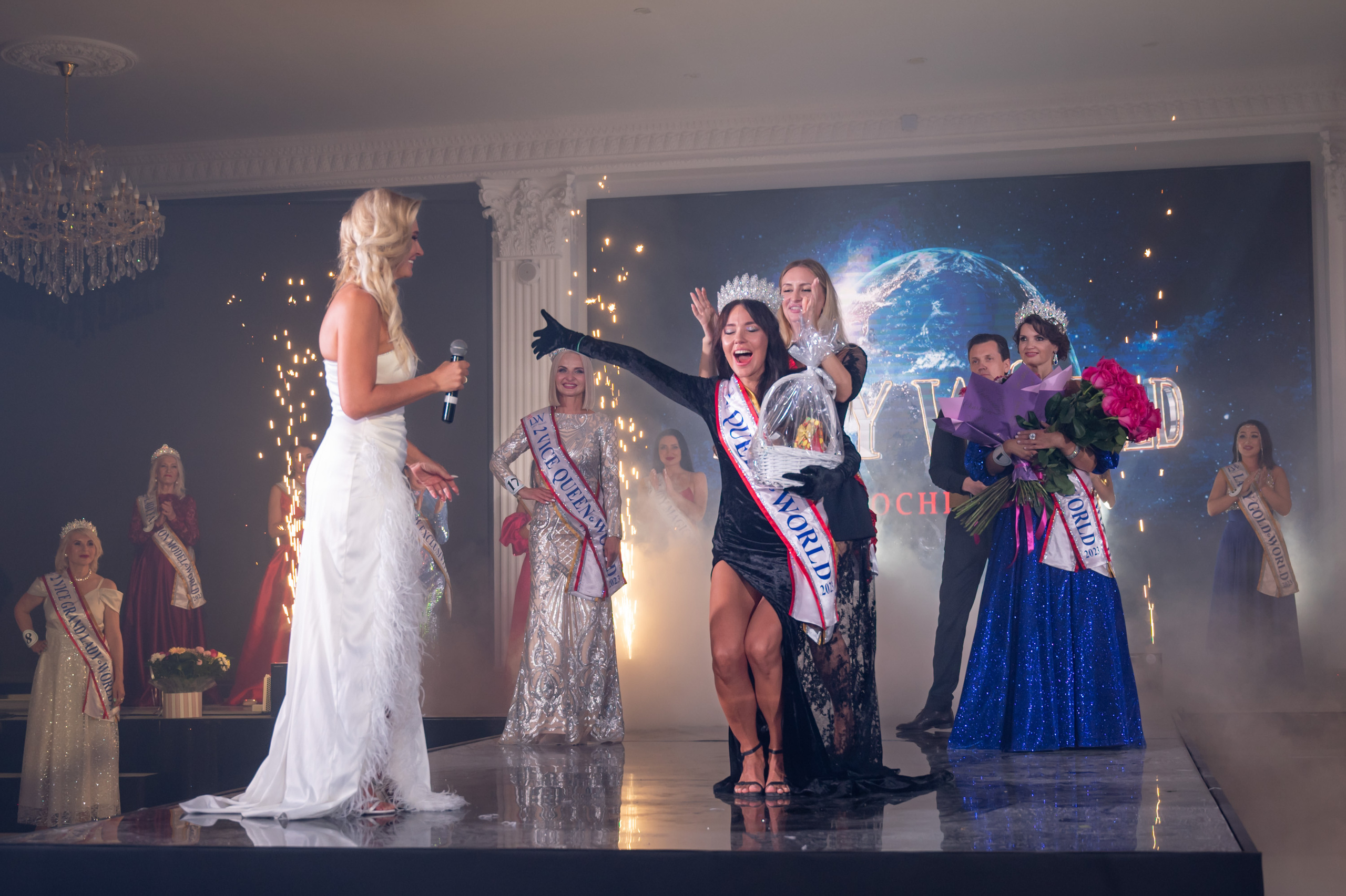 Финал конкурса красоты «LADY WORLD» 23.09.2023 в Сочи. Фотографирую счастливых людей в Сочи