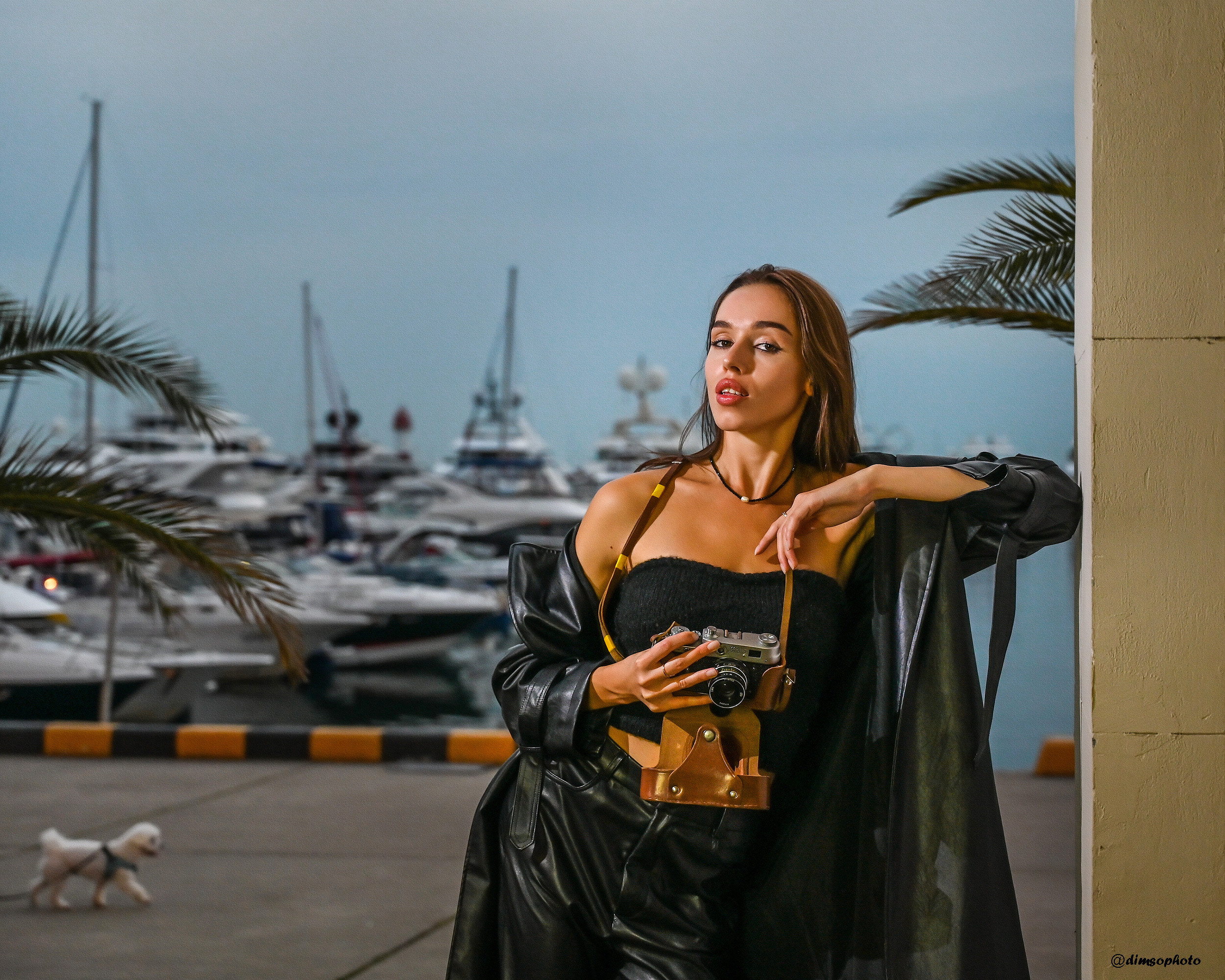 Виктория. Морской порт. Фотографирую счастливых людей в Сочи
